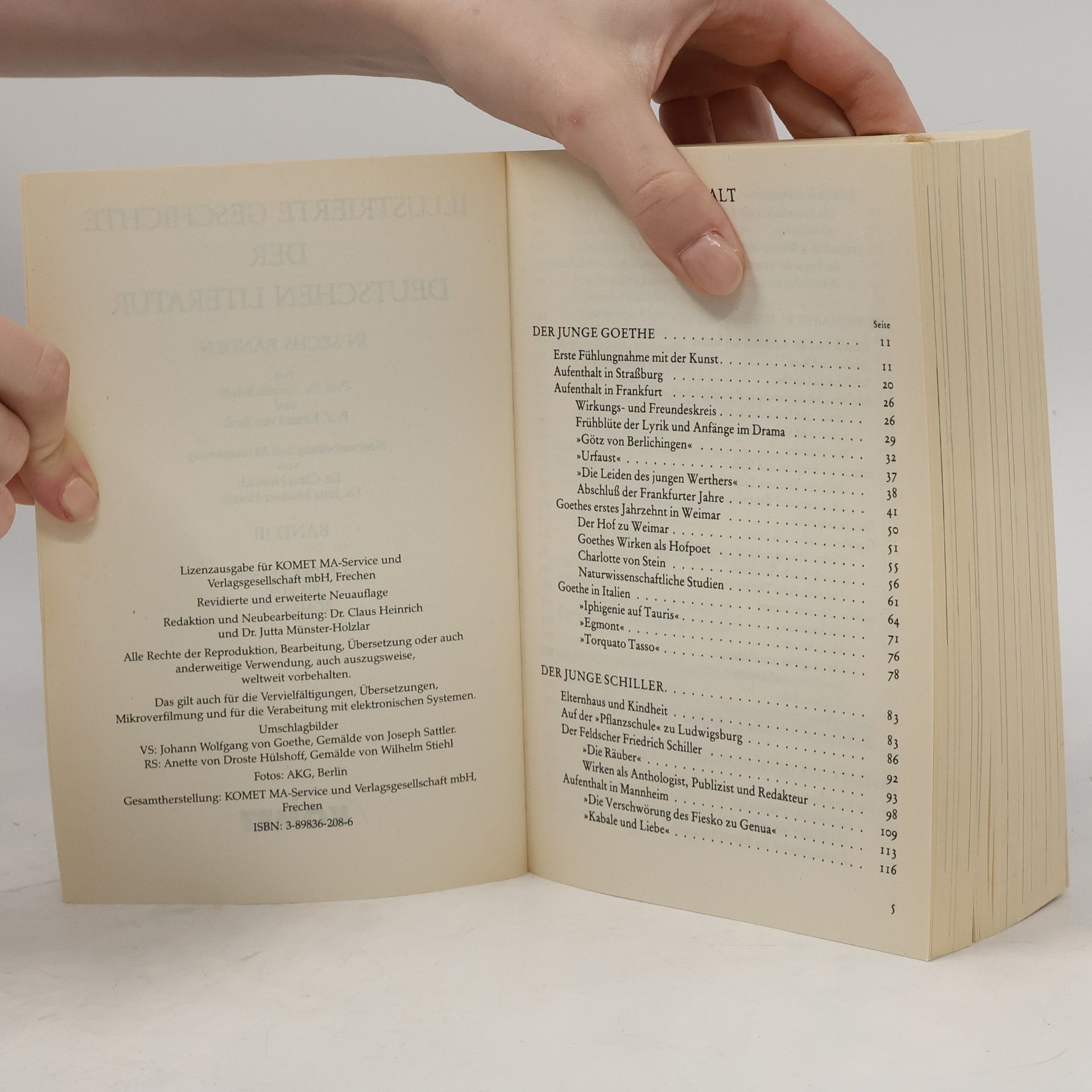 Eduard von Tunk Illustrierte Geschichte der deutschen Literatur Band 2