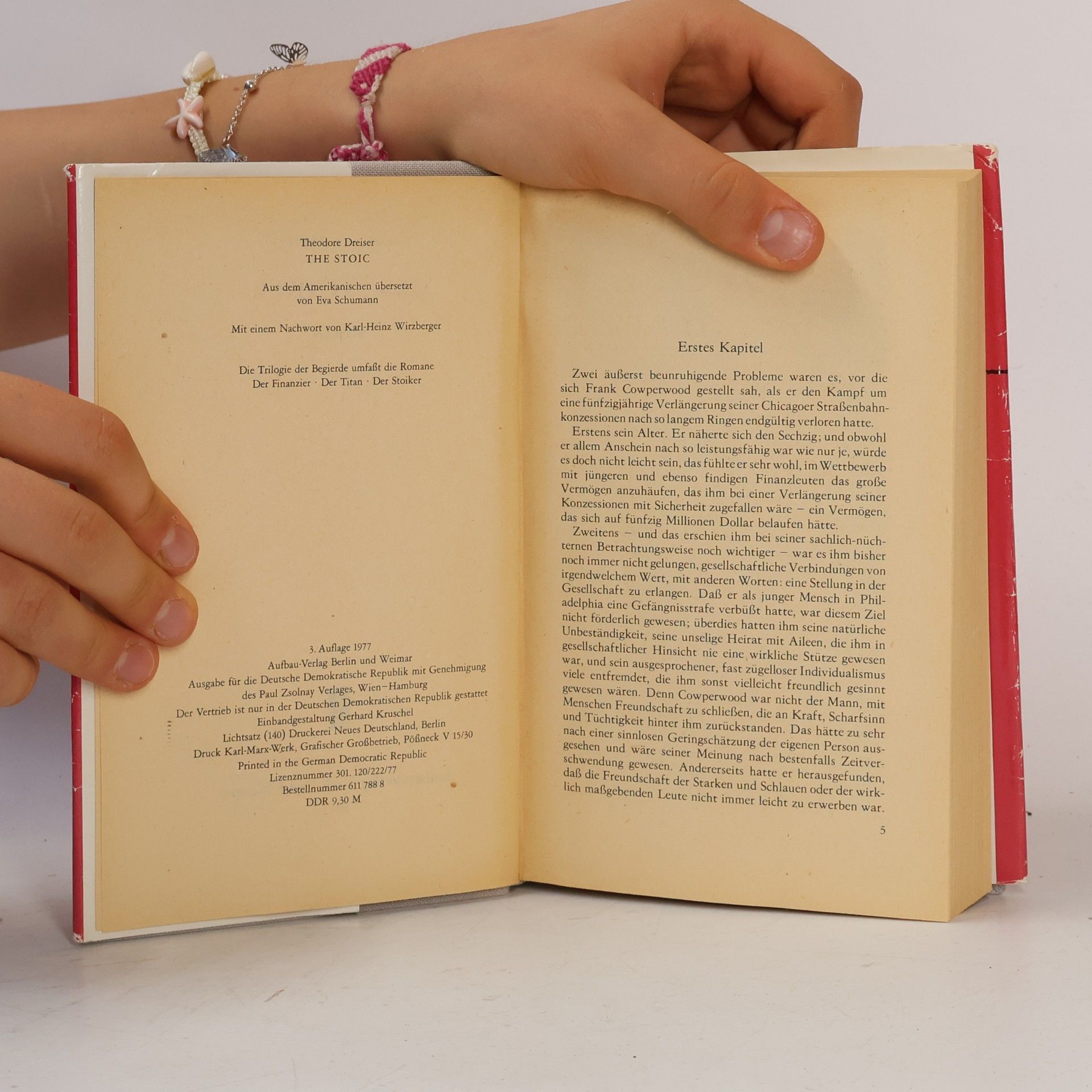 Theodore Dreiser Der Stoiker