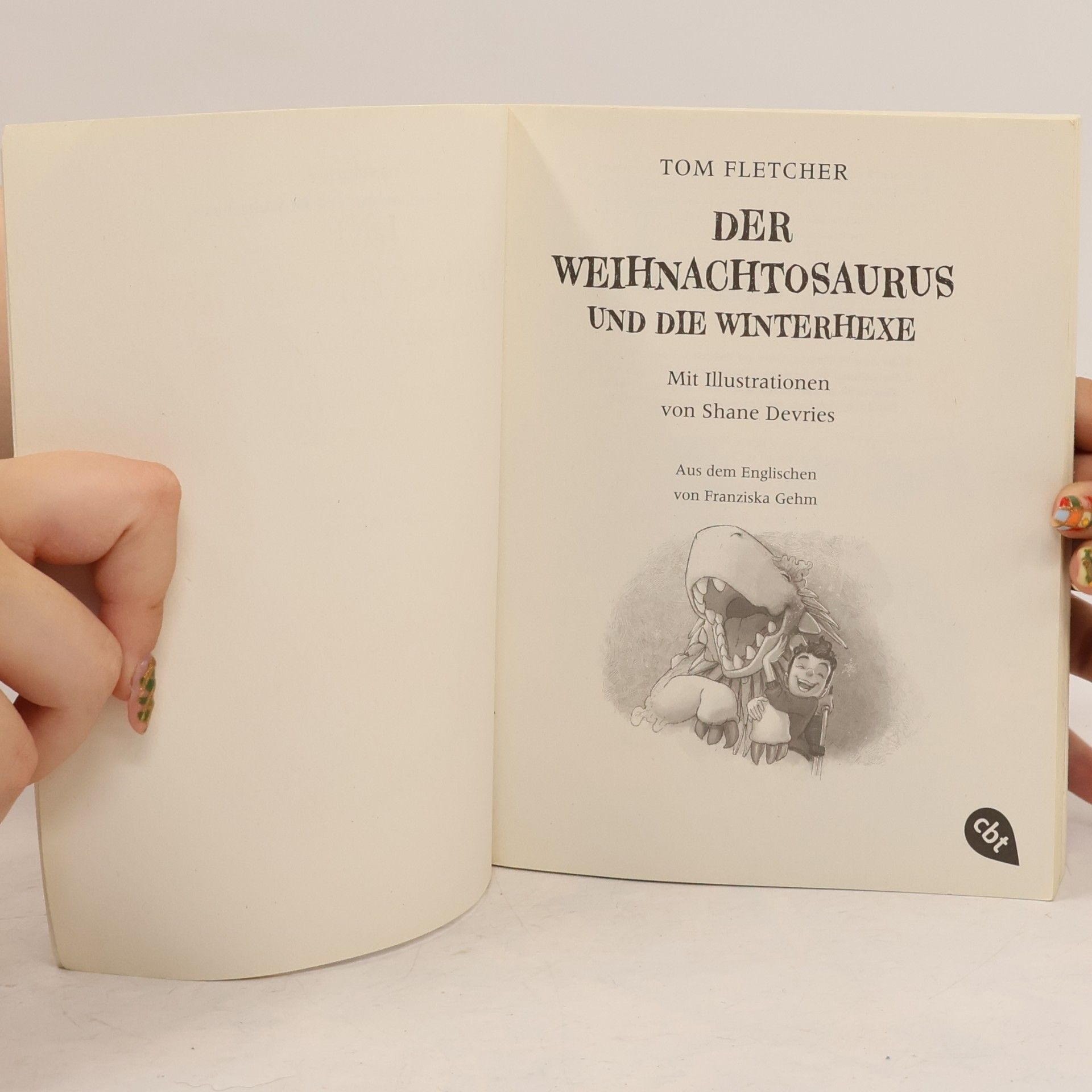 Tom Fletcher Der Weihnachtosaurus und die Winterhexe