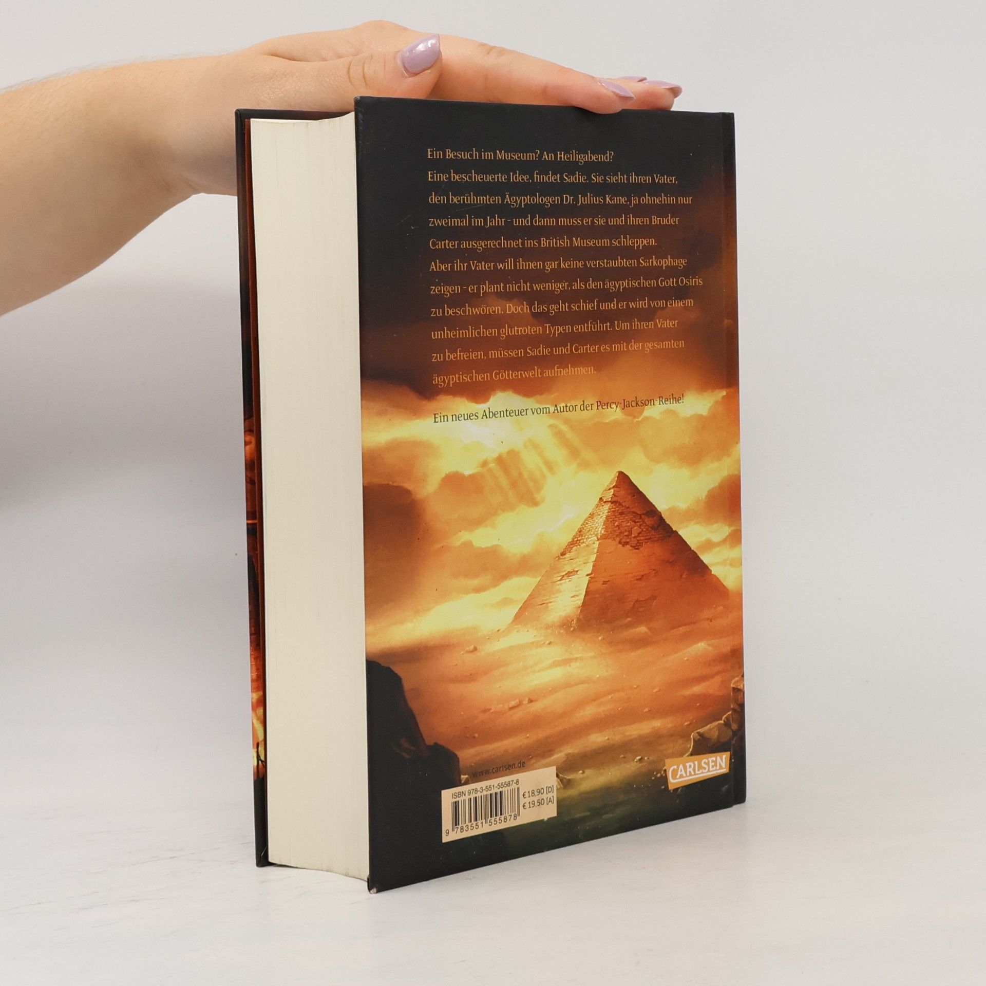 Rick Riordan Die Kane-Chroniken 1. Die rote Pyramide