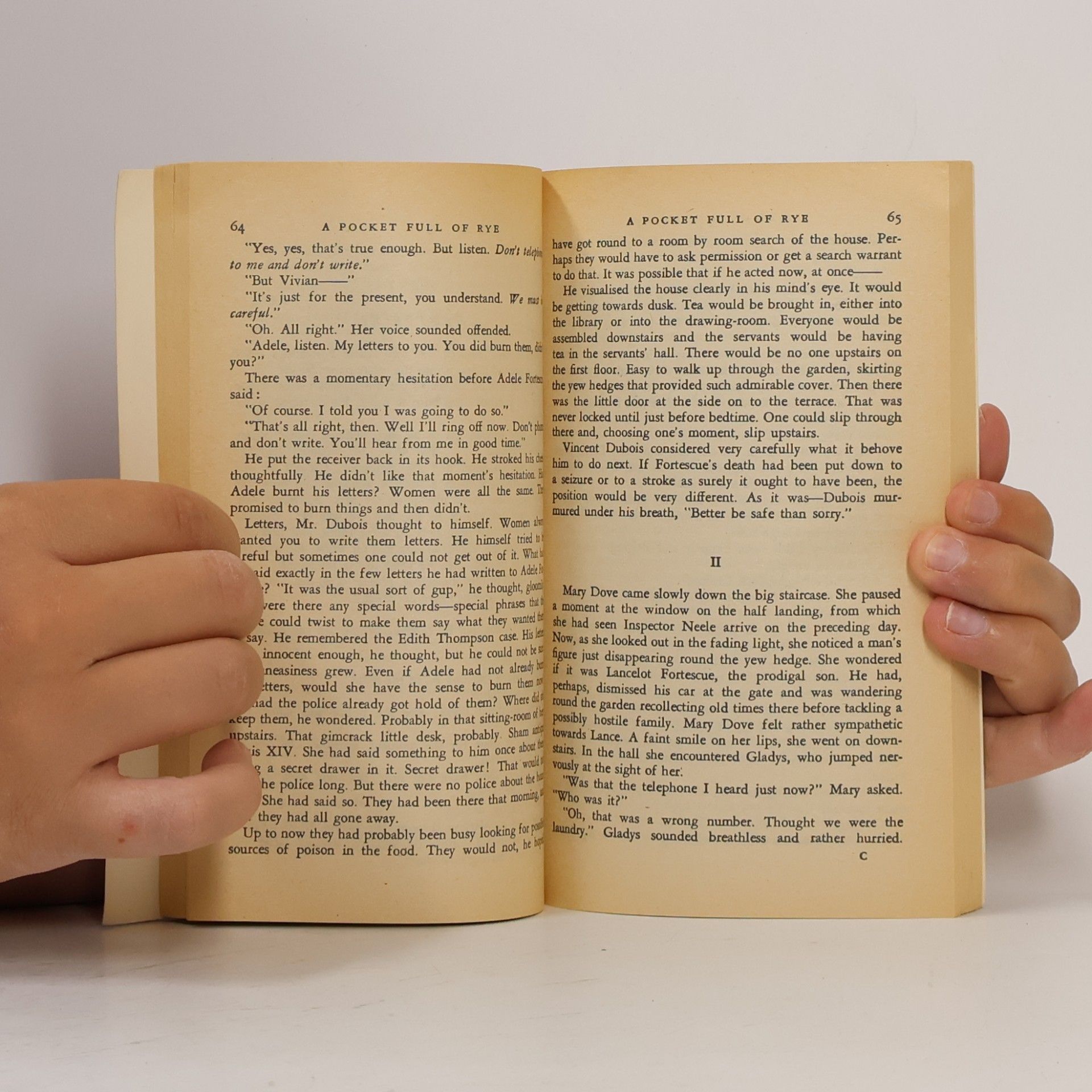 Agatha Christie A Pocket Full of Rye