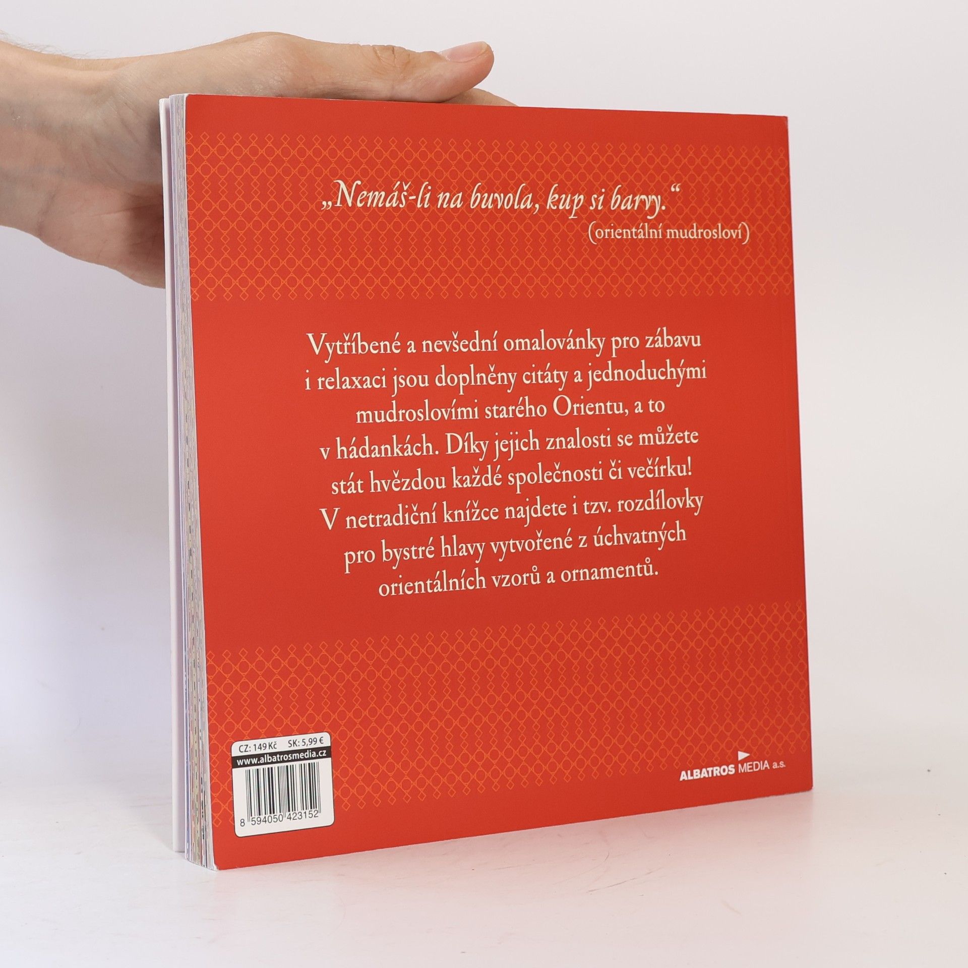 Irena Tatíčková Originální orientální omalovánky...hádanky a moudrosloví