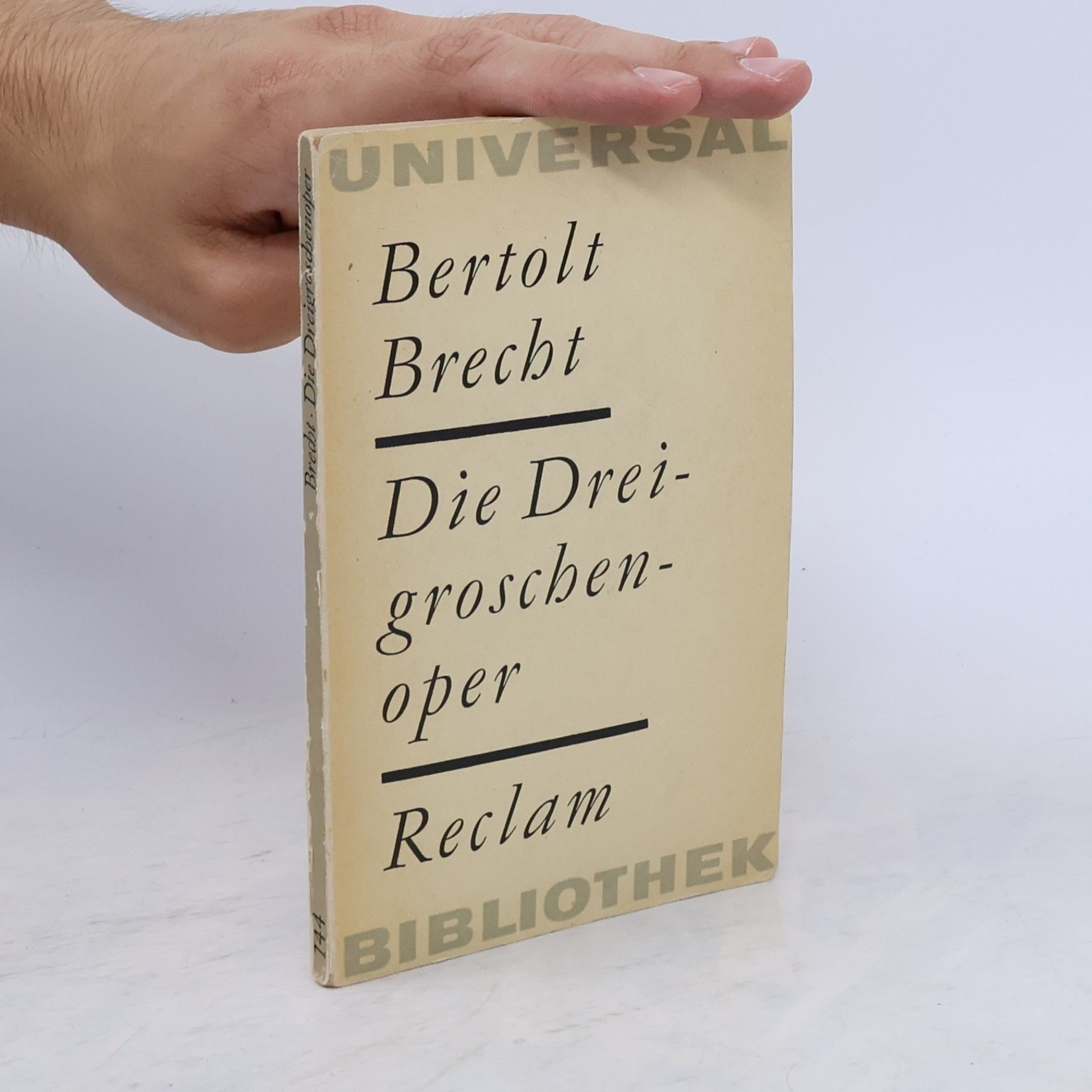 Bertolt Brecht Die Dreigroschenoper