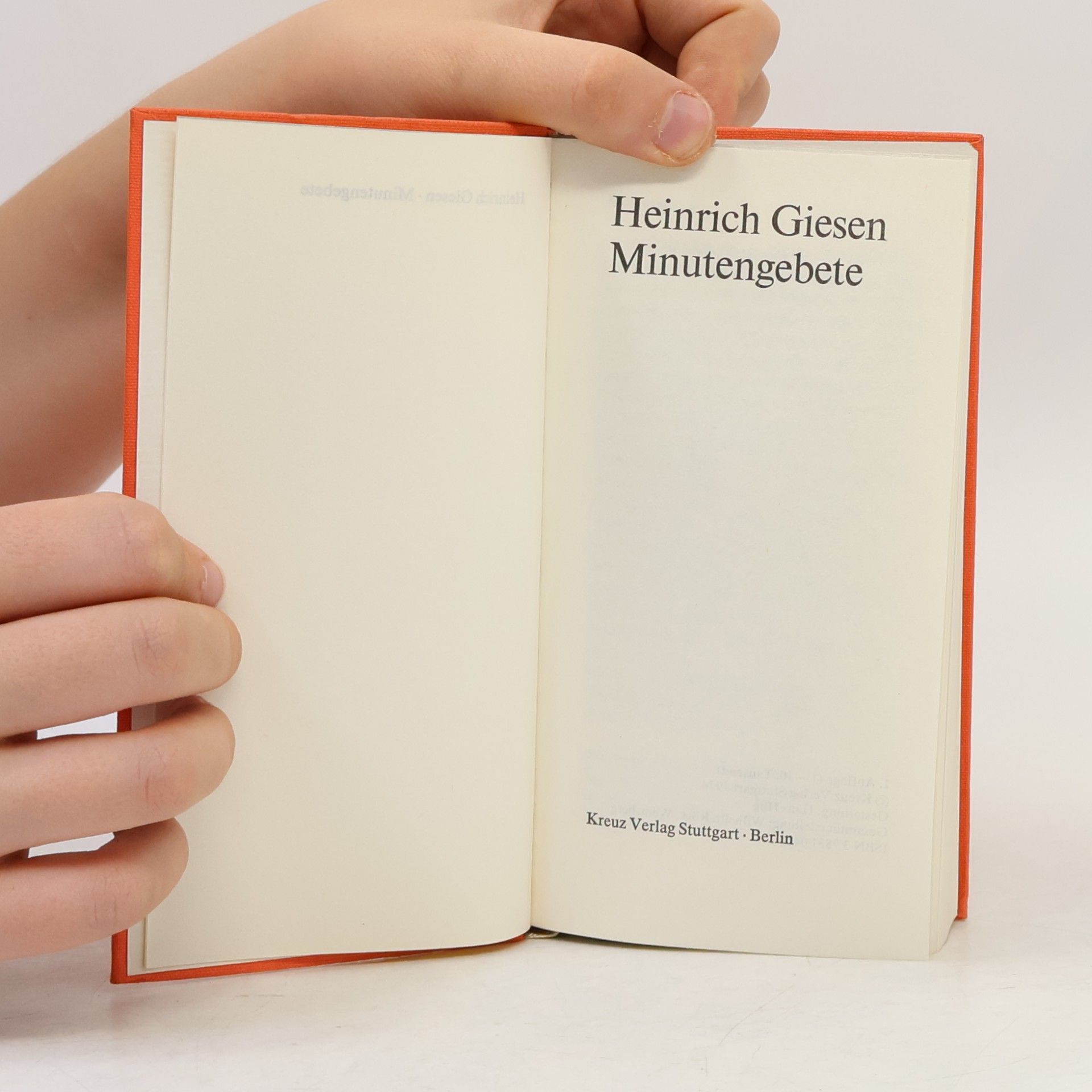 Heinrich Giesen Minutengebete