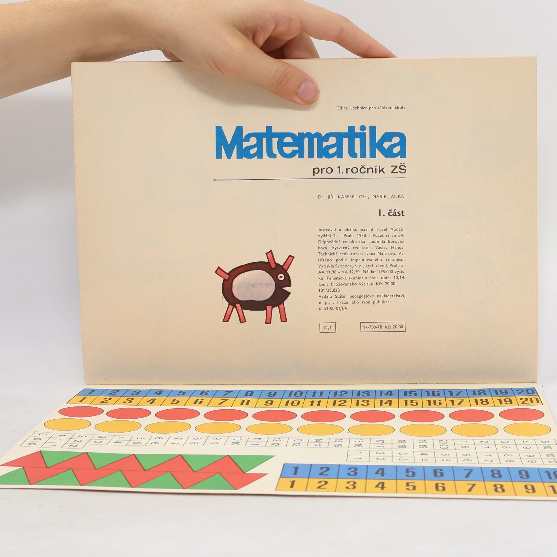 Collectif d'auteurs Matematika pro 1. ročník ZŠ I. část