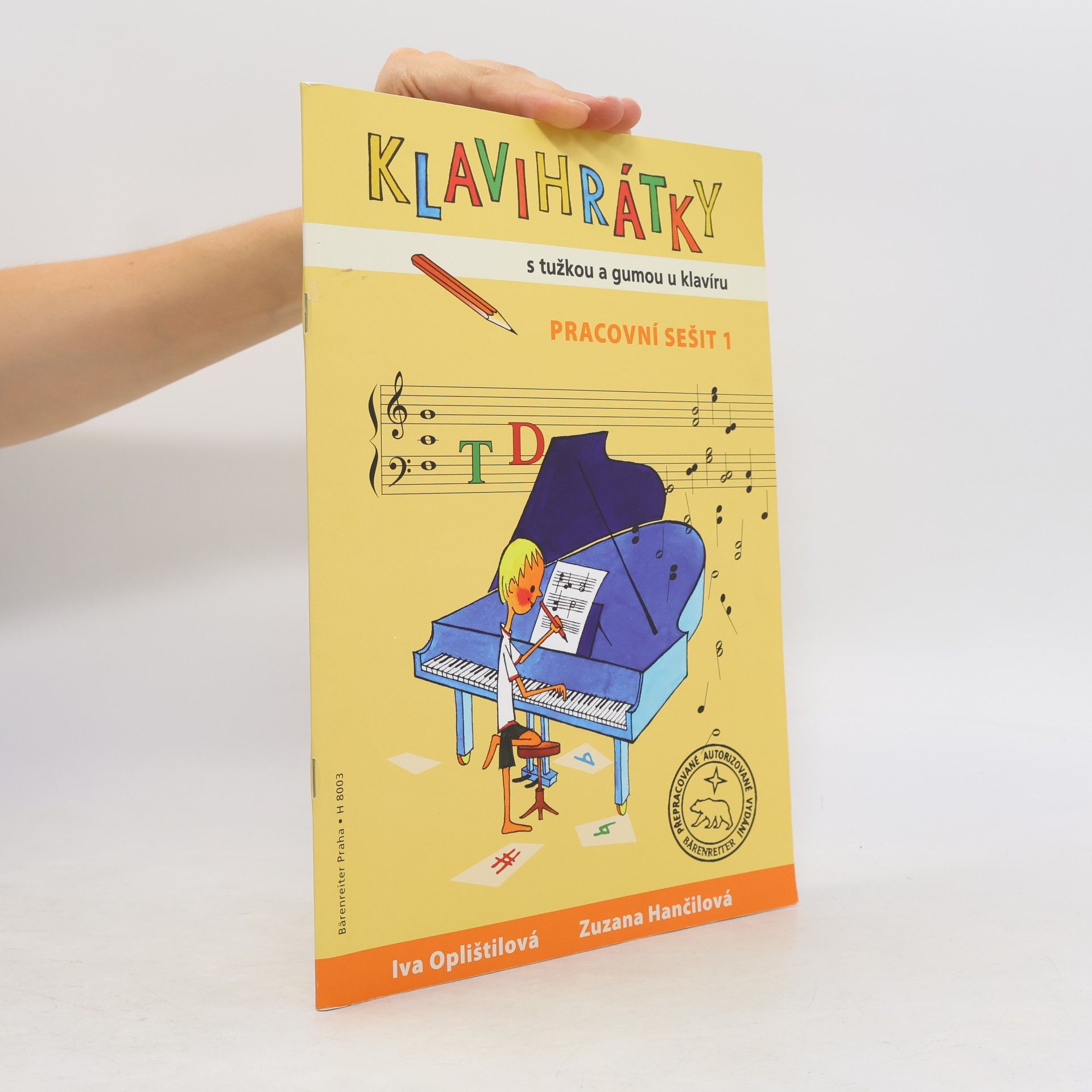 Bärenreiter Praha s.r.o Klavihrátky - pracovní sešit 1