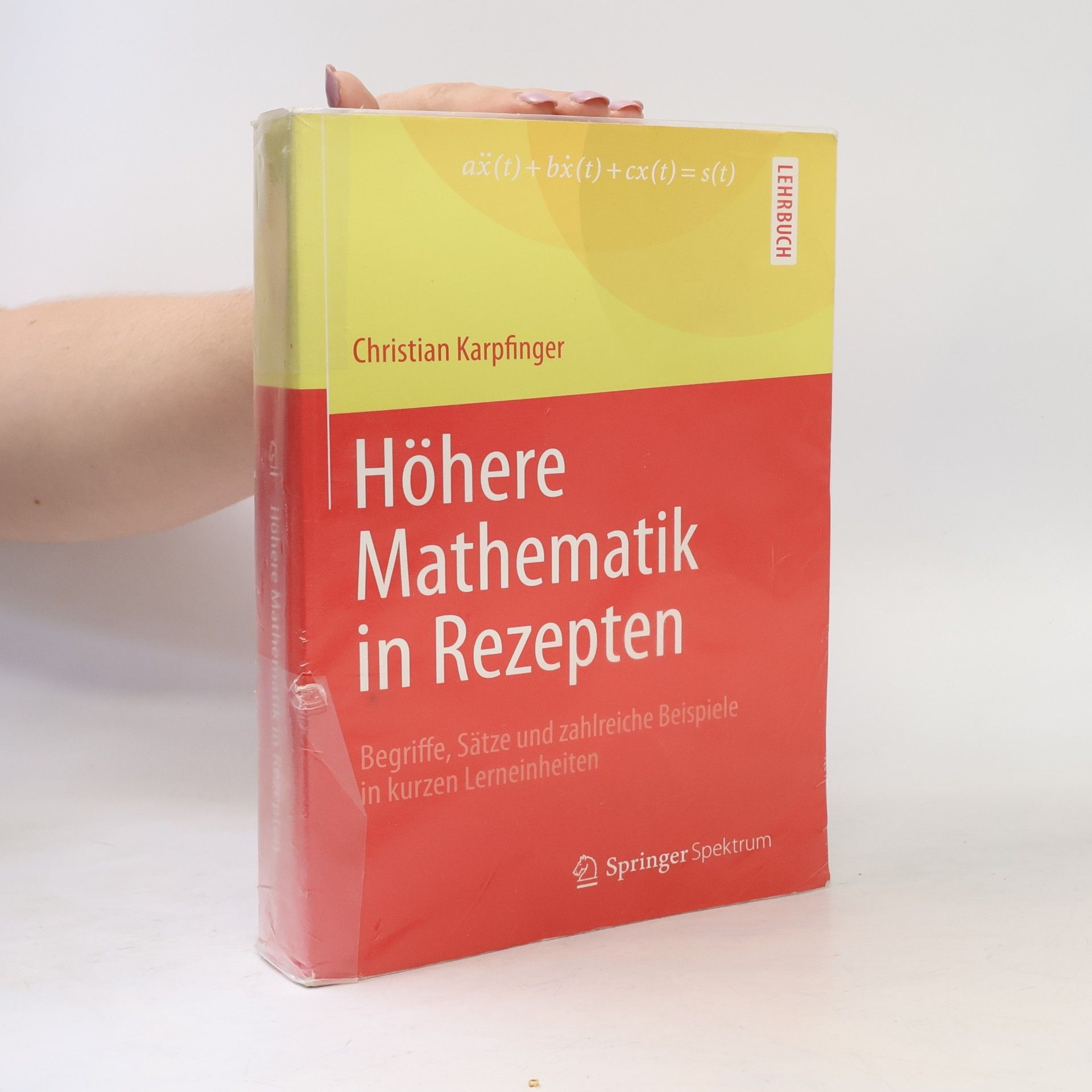 Christian Karpfinger Höhere Mathematik in Rezepten