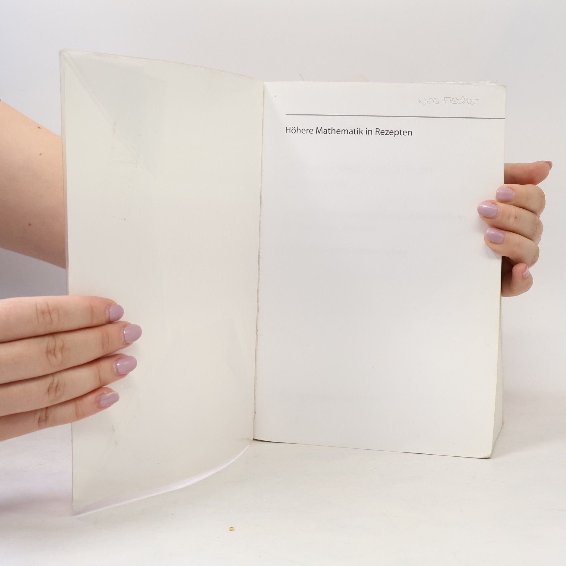 Christian Karpfinger Höhere Mathematik in Rezepten