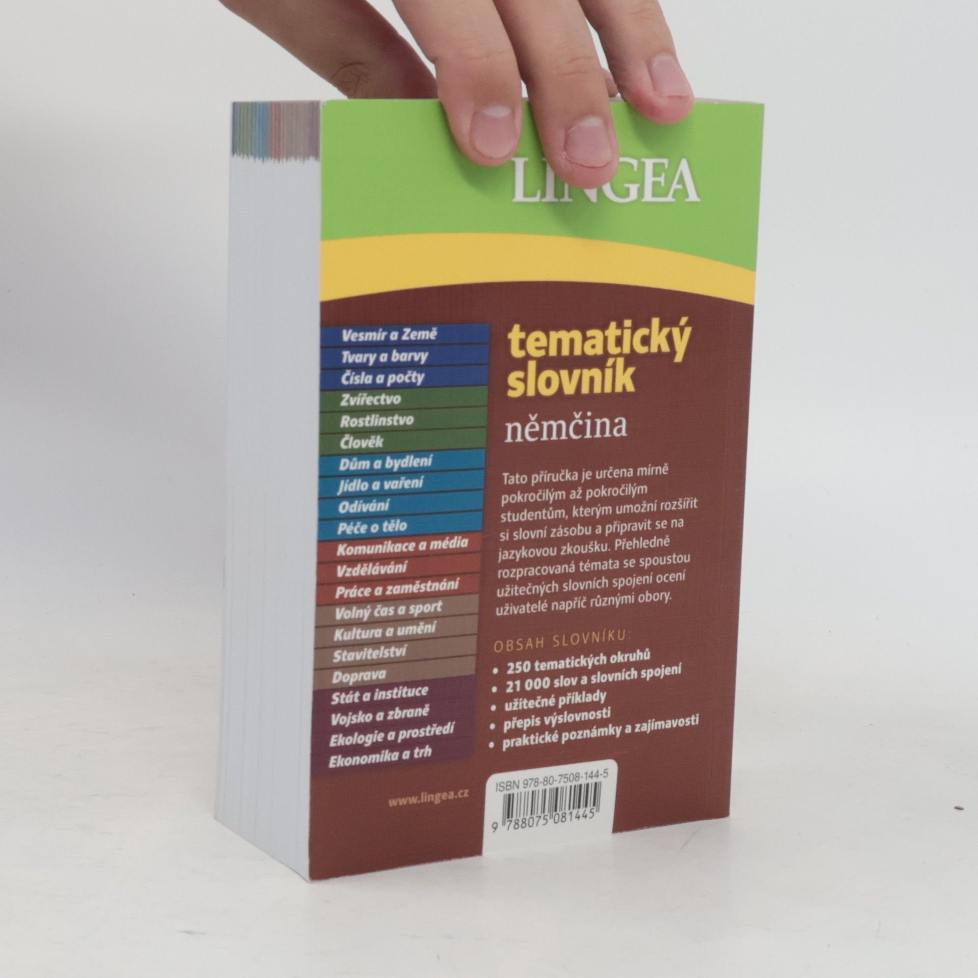 Autorenkollektiv Tematický slovník. Němčina