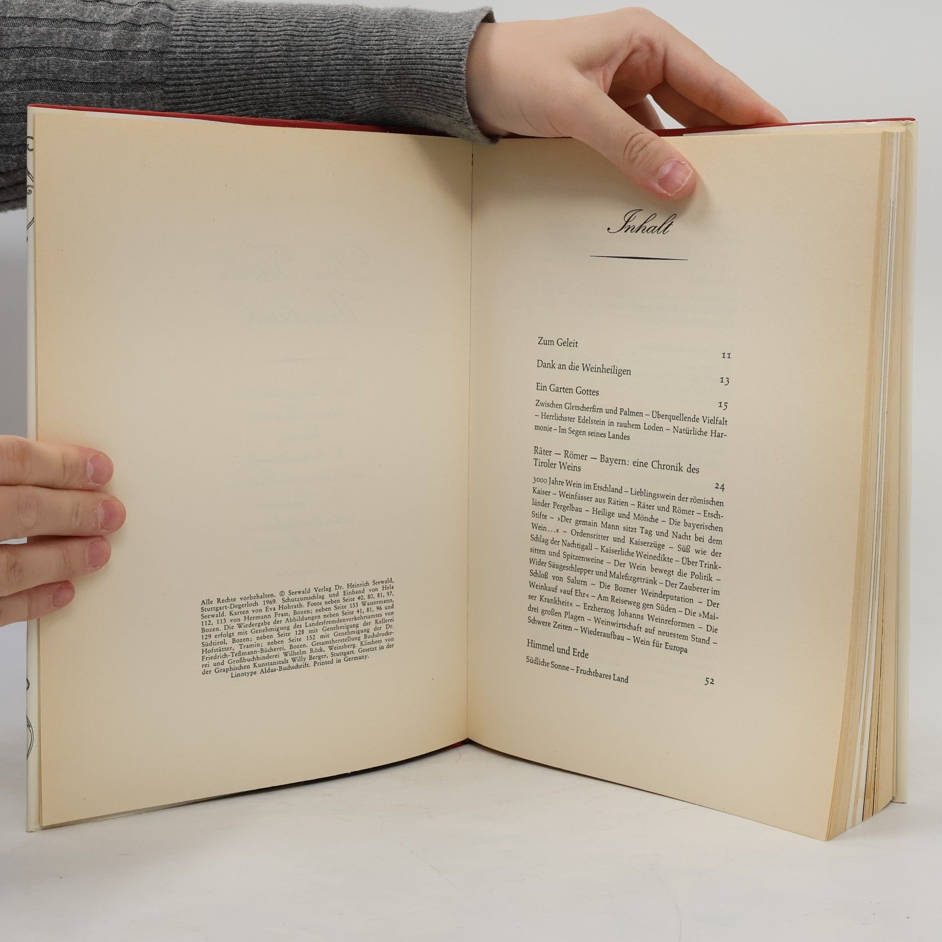 Hans Huyn Das Tiroler Weinbuch