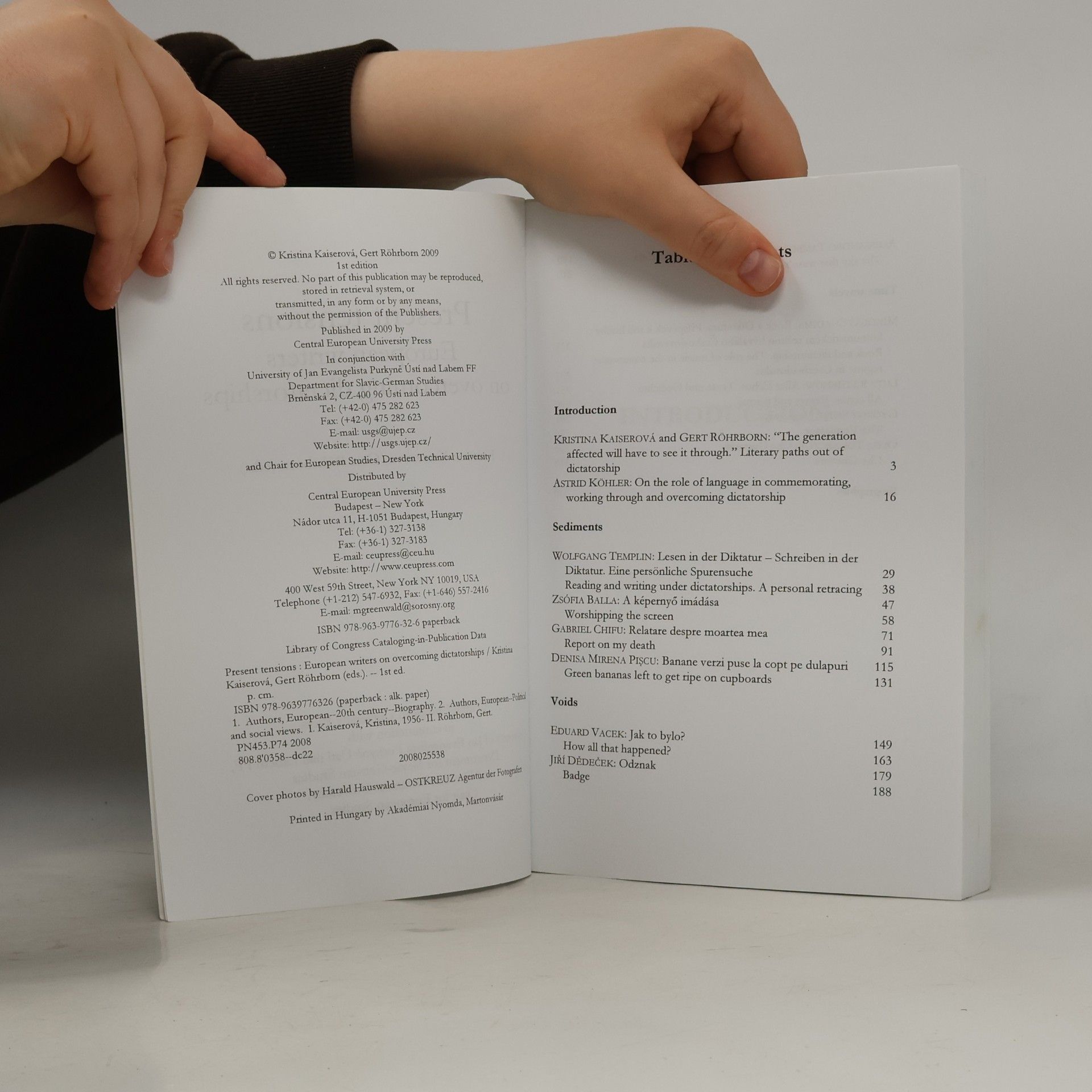 Kristina Kaiserová Present Tensions