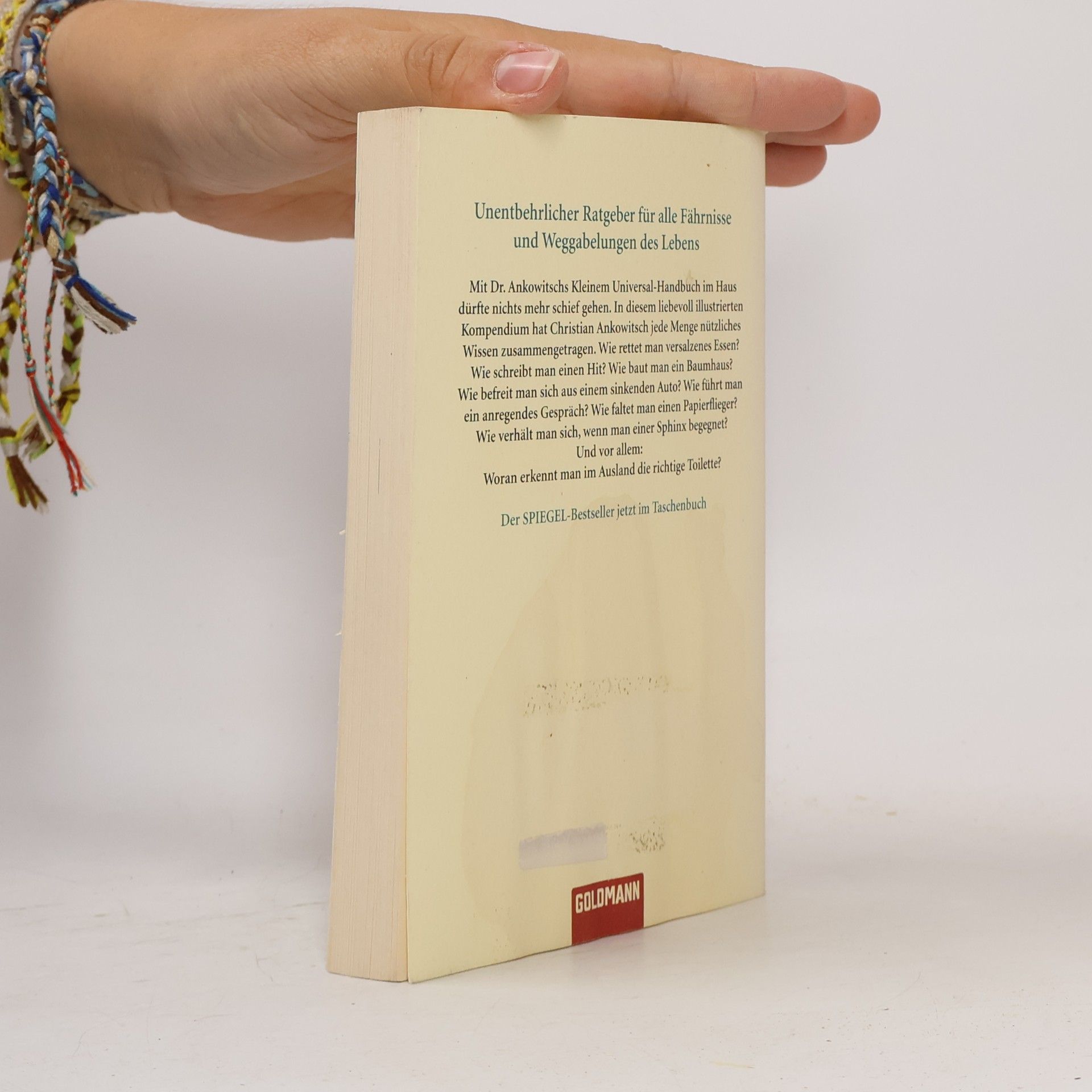 Christian Ankowitsch Dr. Ankowitschs kleines Universal-Handbuch