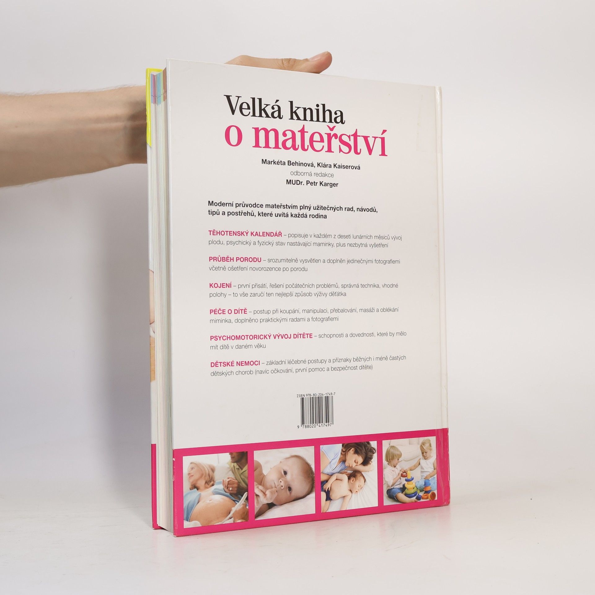 Petr Karger Velká kniha o mateřství. Od početí do věku 3 let.