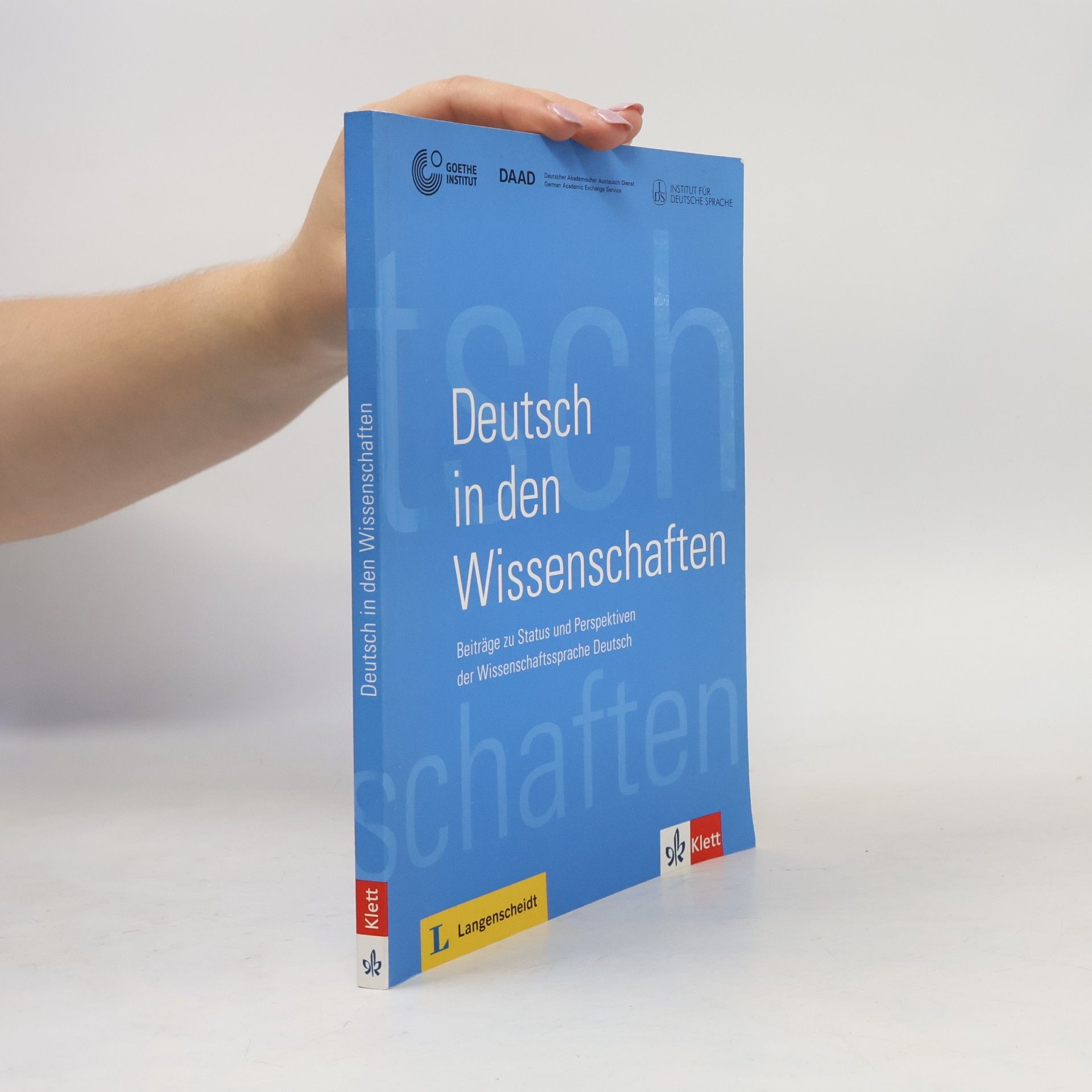 Institut für Deutsche Sprache Deutsch in den Wissenschaften