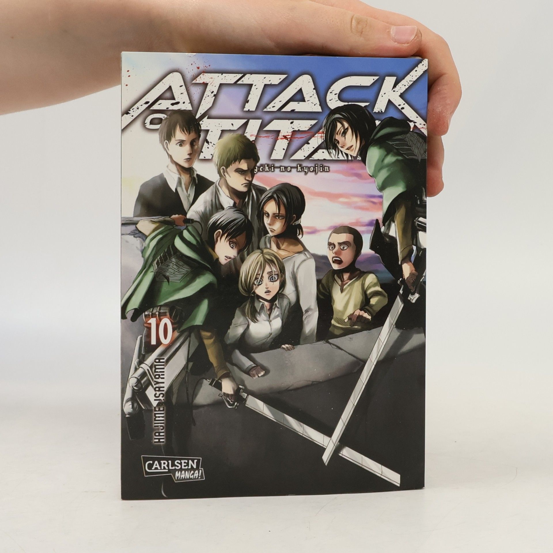 Hajime Isayama Attack on Titan 10