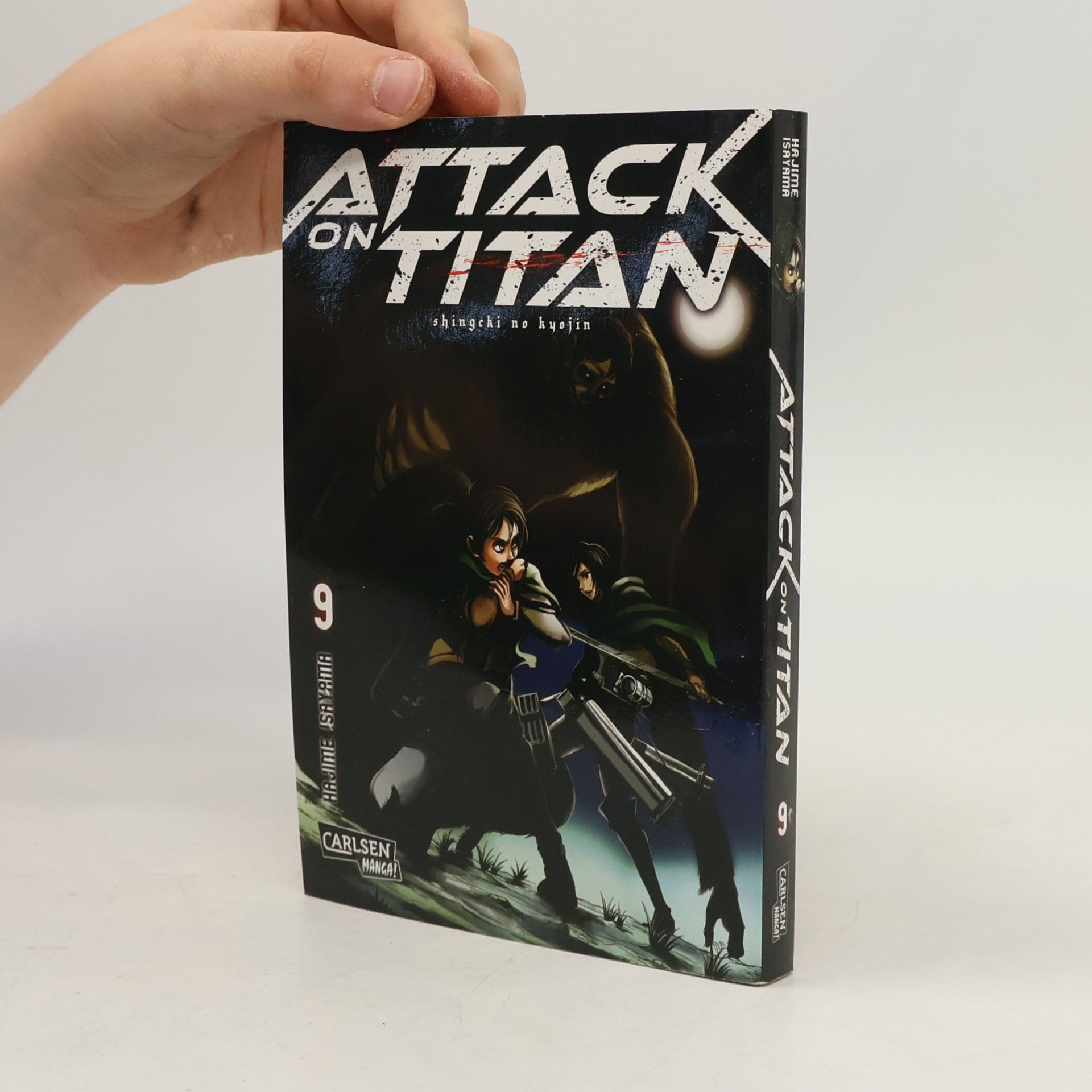 Hajime Isayama Attack on Titan 9