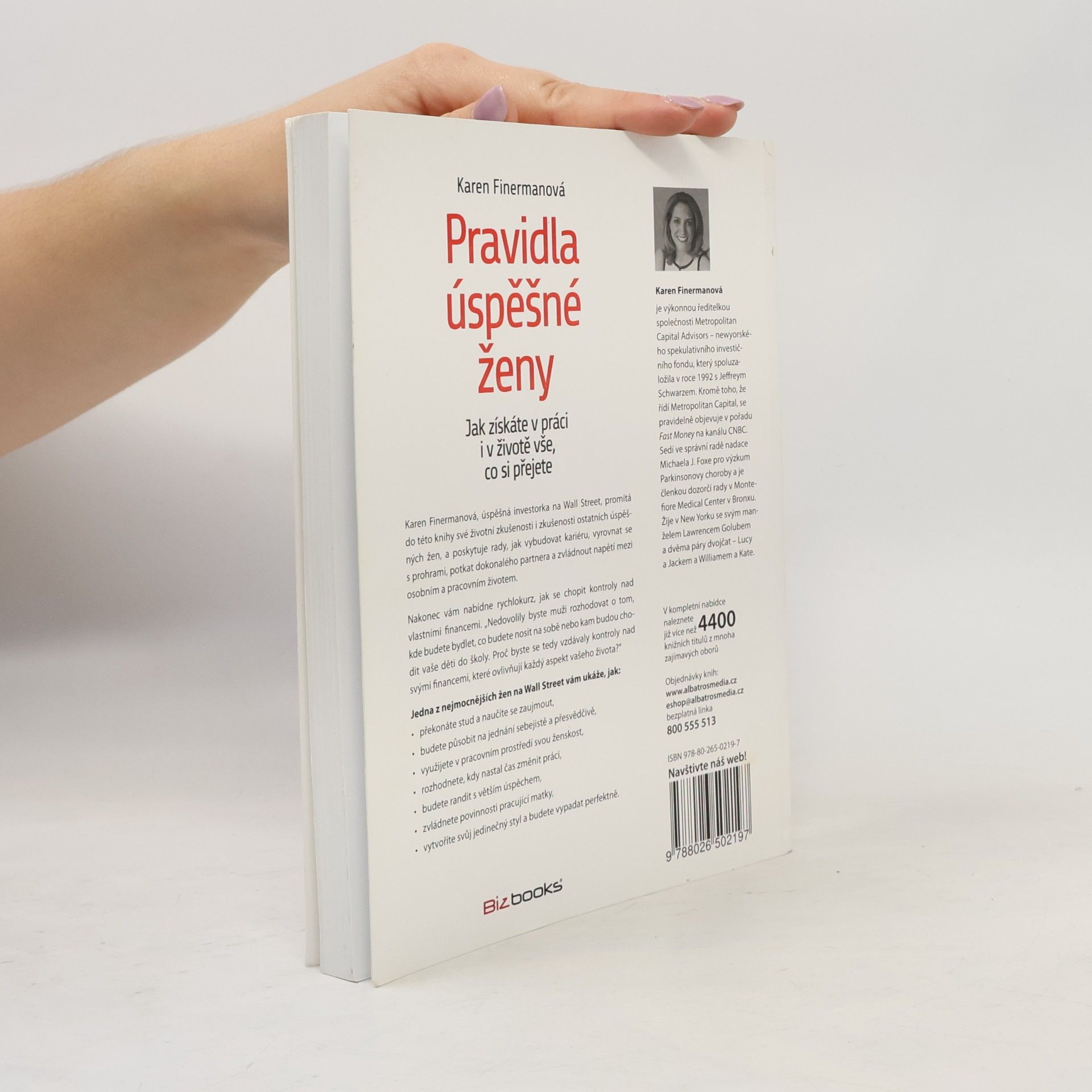 Karen Finerman Pravidla úspěšné ženy