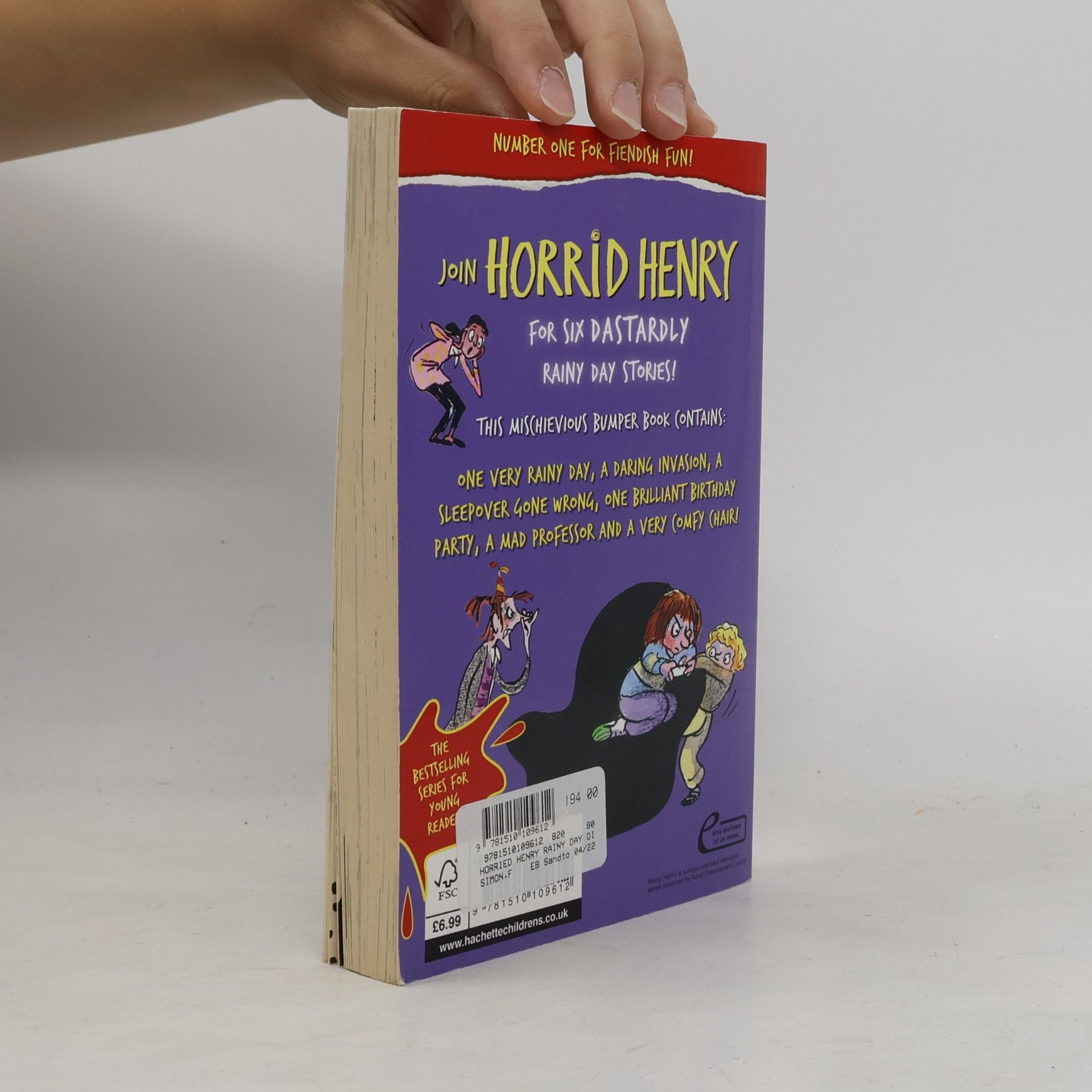 Francesca Simon Horrid Henry: Rainy Day Disaster