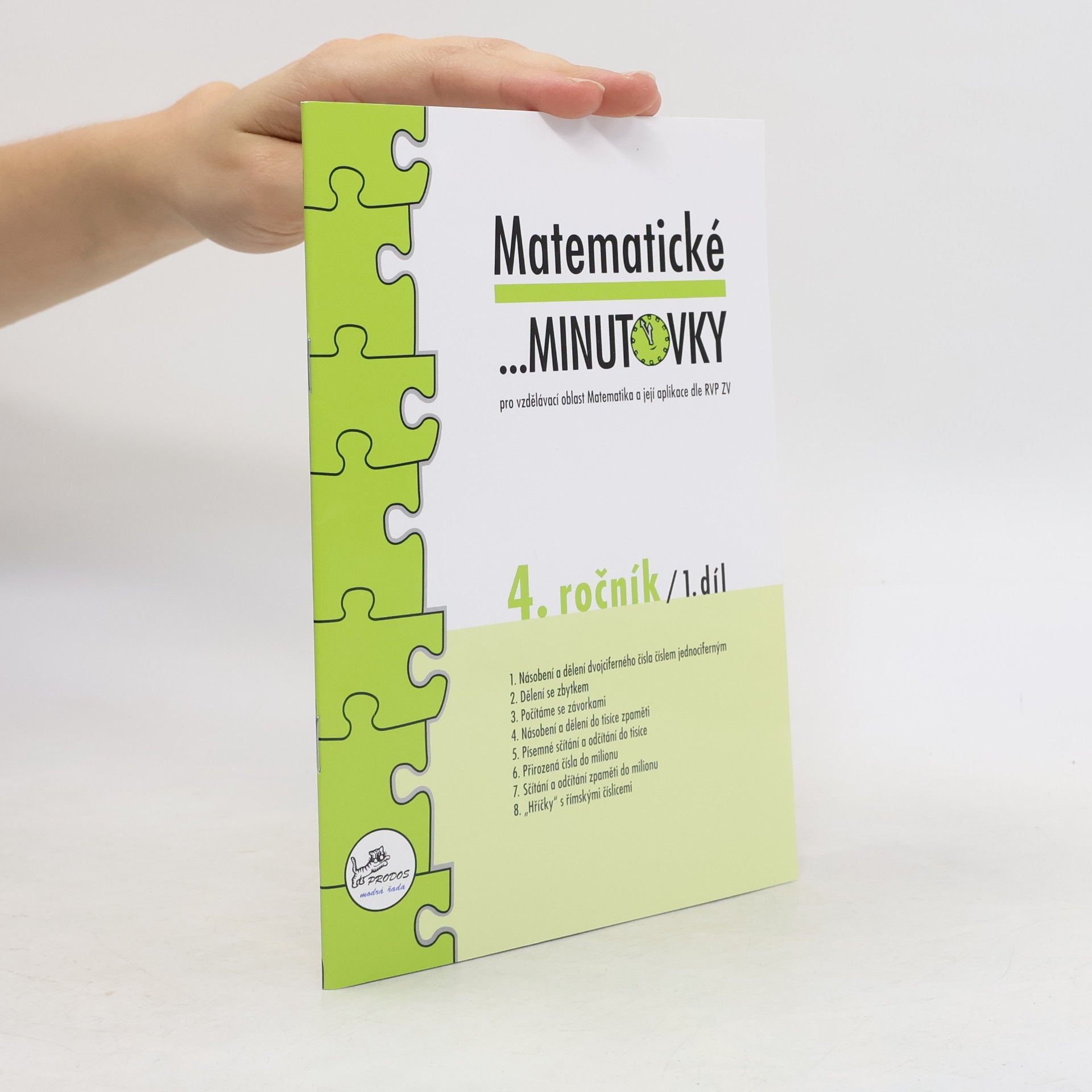 Matematické ...minutovky 4. ročník / 1. díl