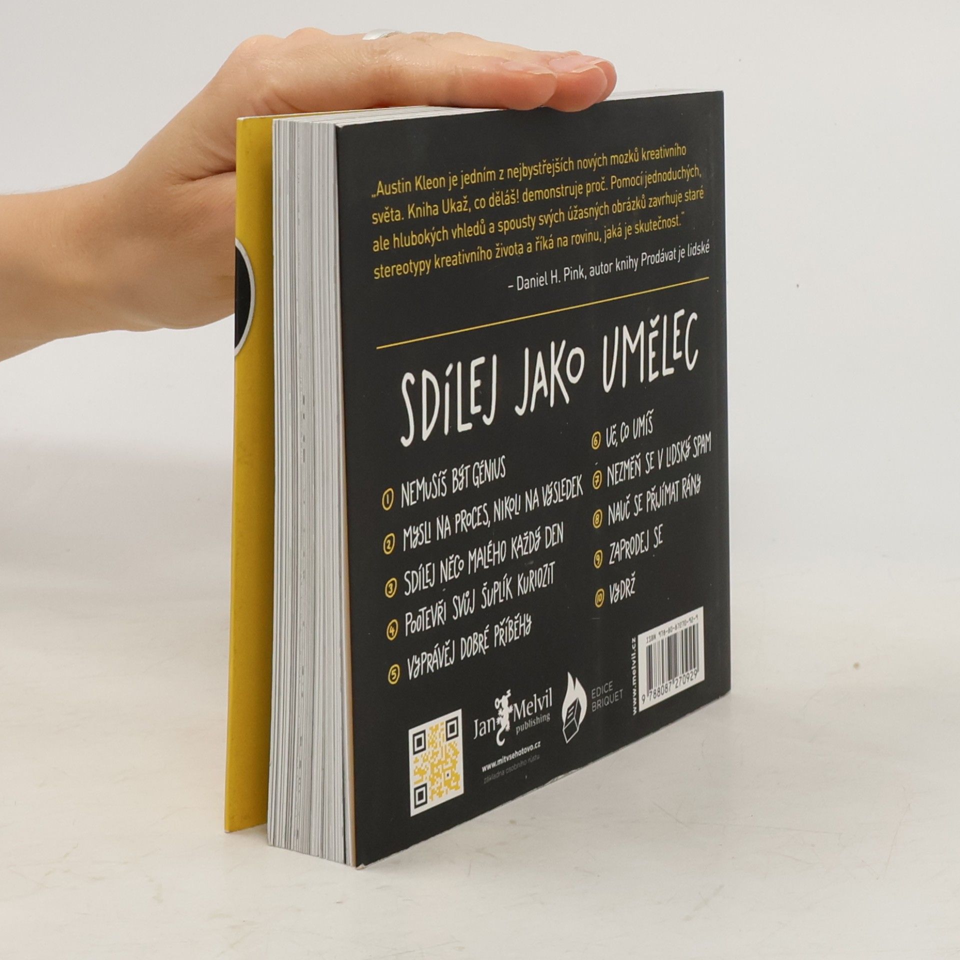 Austin Kleon Ukaž, co děláš! 10 způsobů, jak sdílet svou kreativitu a nechat se objevit