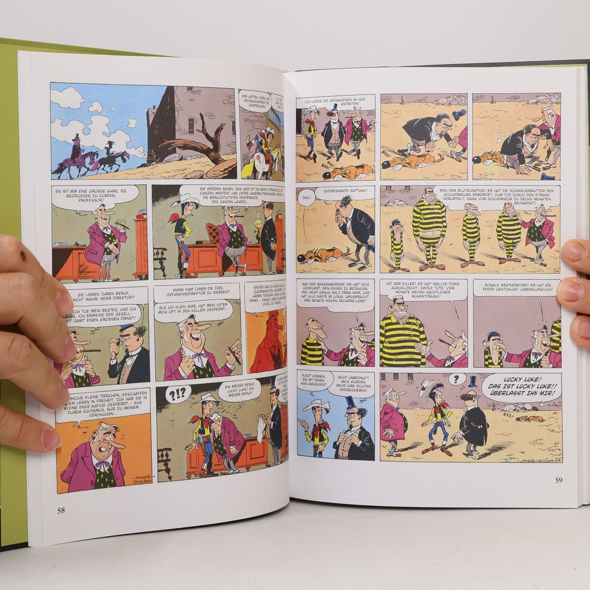Morris Lucky Luke. Comic-Bibliothek 3