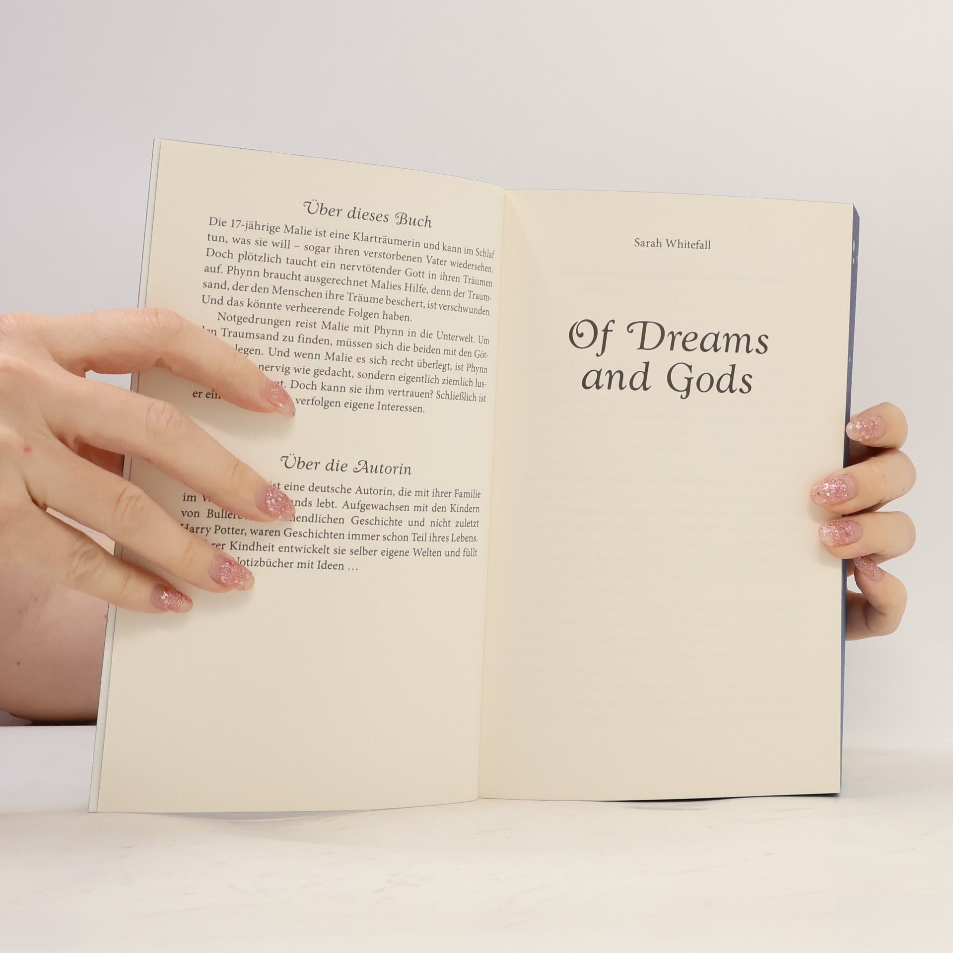 Sarah Whitefall Of Dreams and Gods