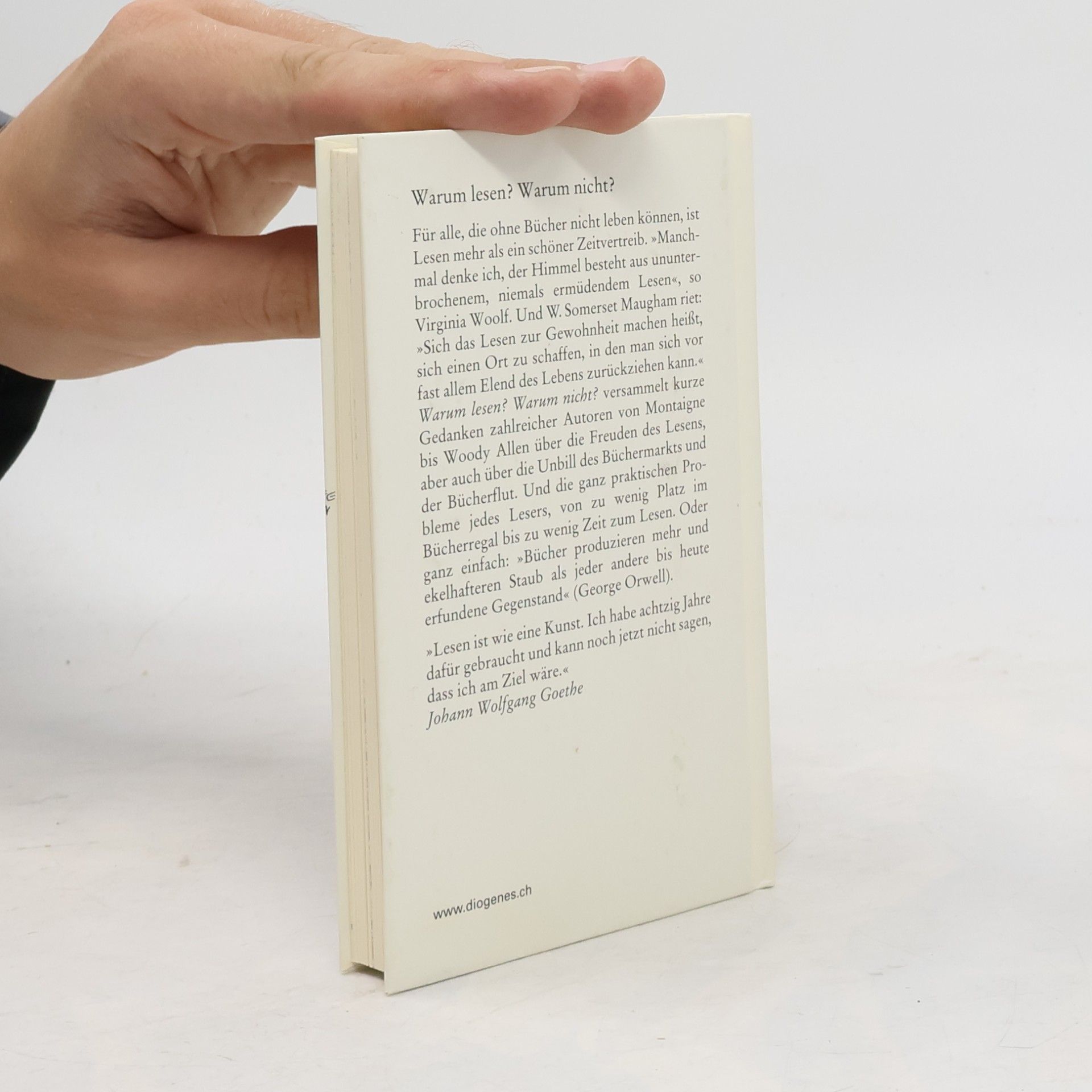 Paul Flora Warum lesen? Warum nicht?
