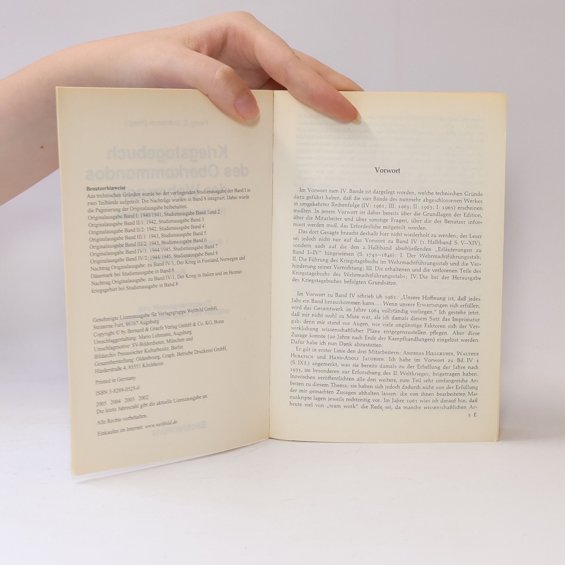 Percy Ernst Schramm Kriegstagebuch des OKW 1940-1941. Band 1. Teilband 1