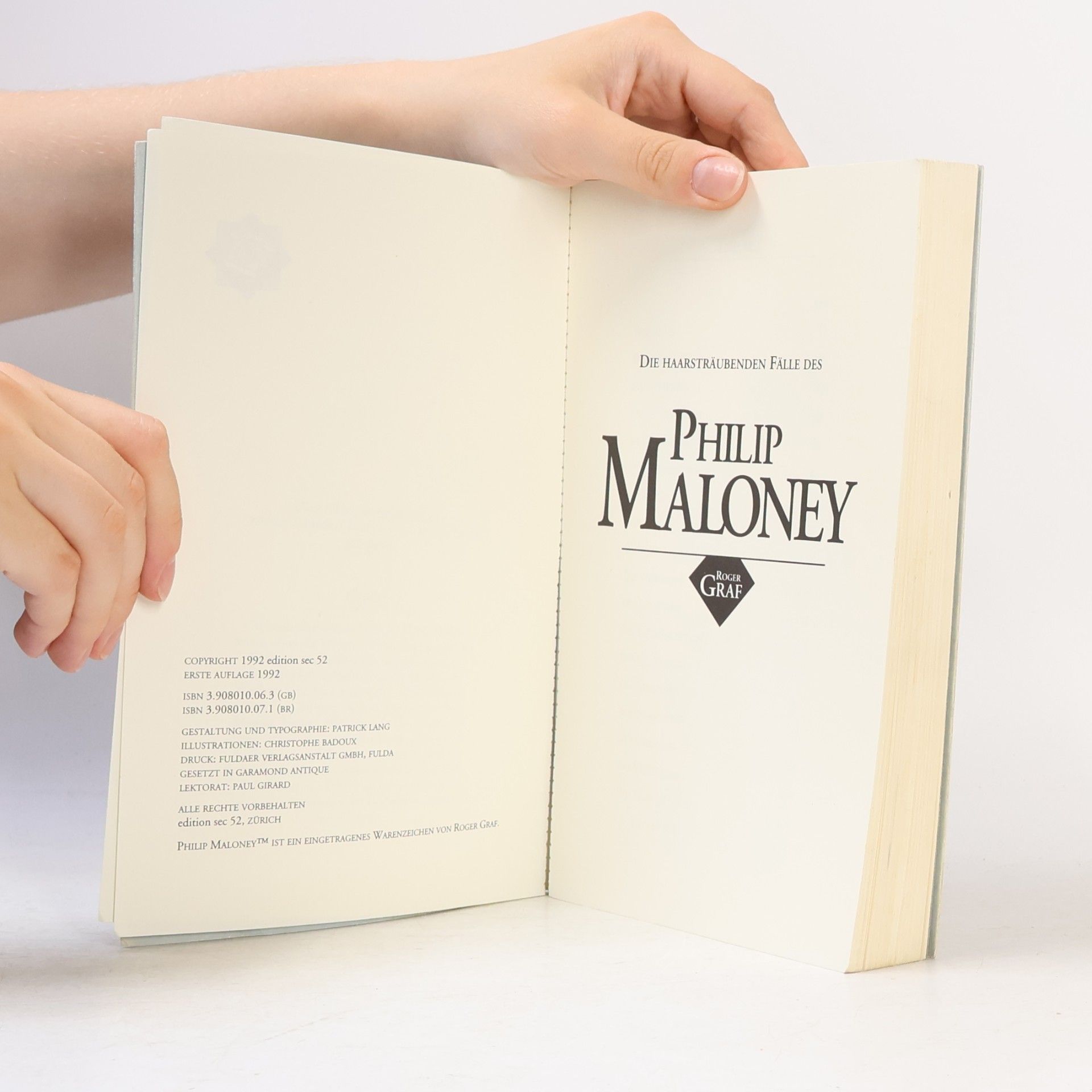 Roger Graf Die haarsträubenden Fälle des Philip Maloney