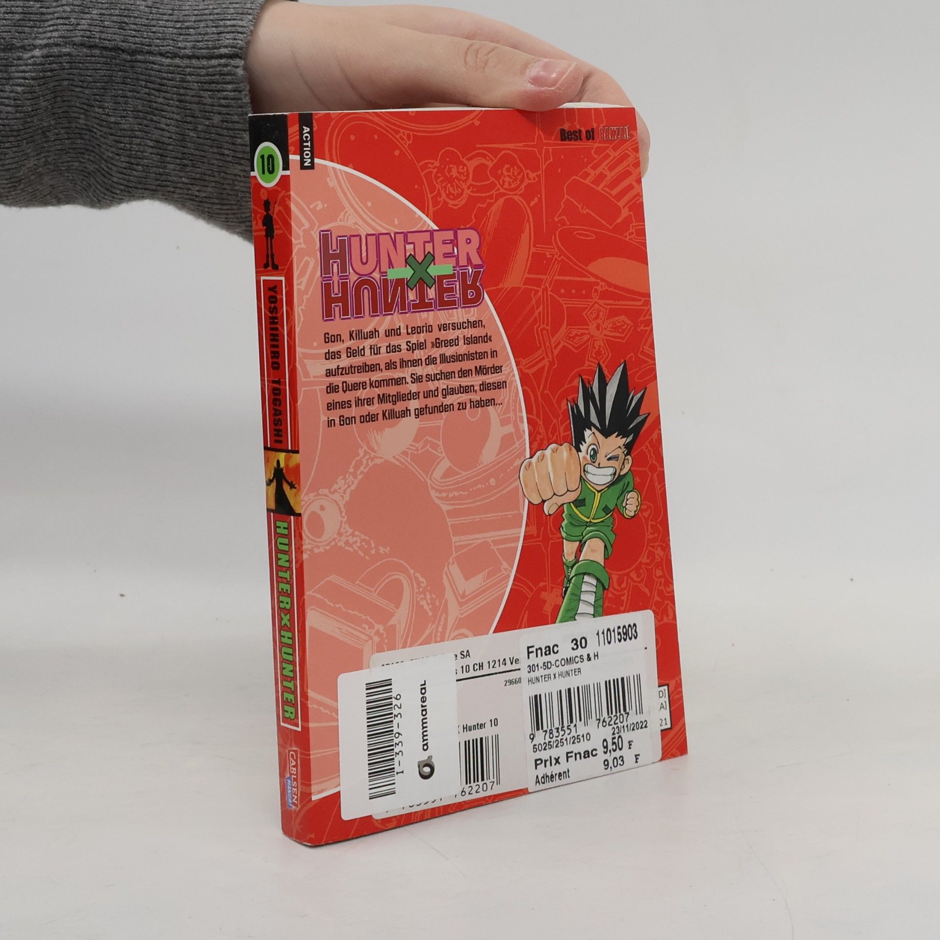 Yoshihiro Togashi Hunter X Hunter. Bd.10
