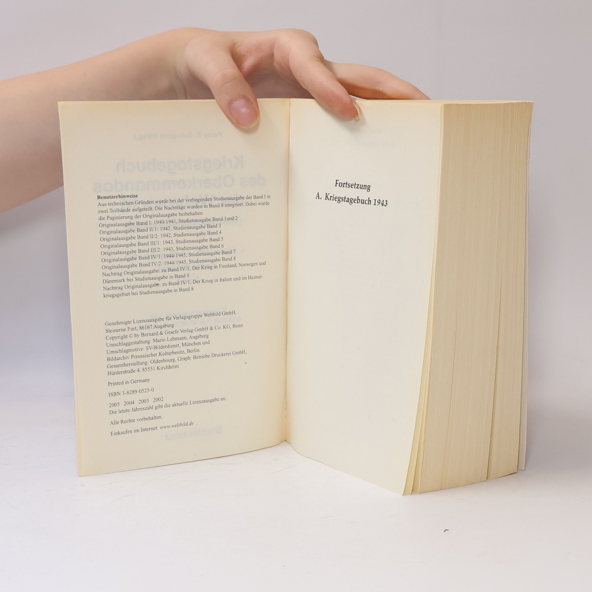 Percy Ernst Schramm Kriegstagebuch des OKW 1943. Teilband 2