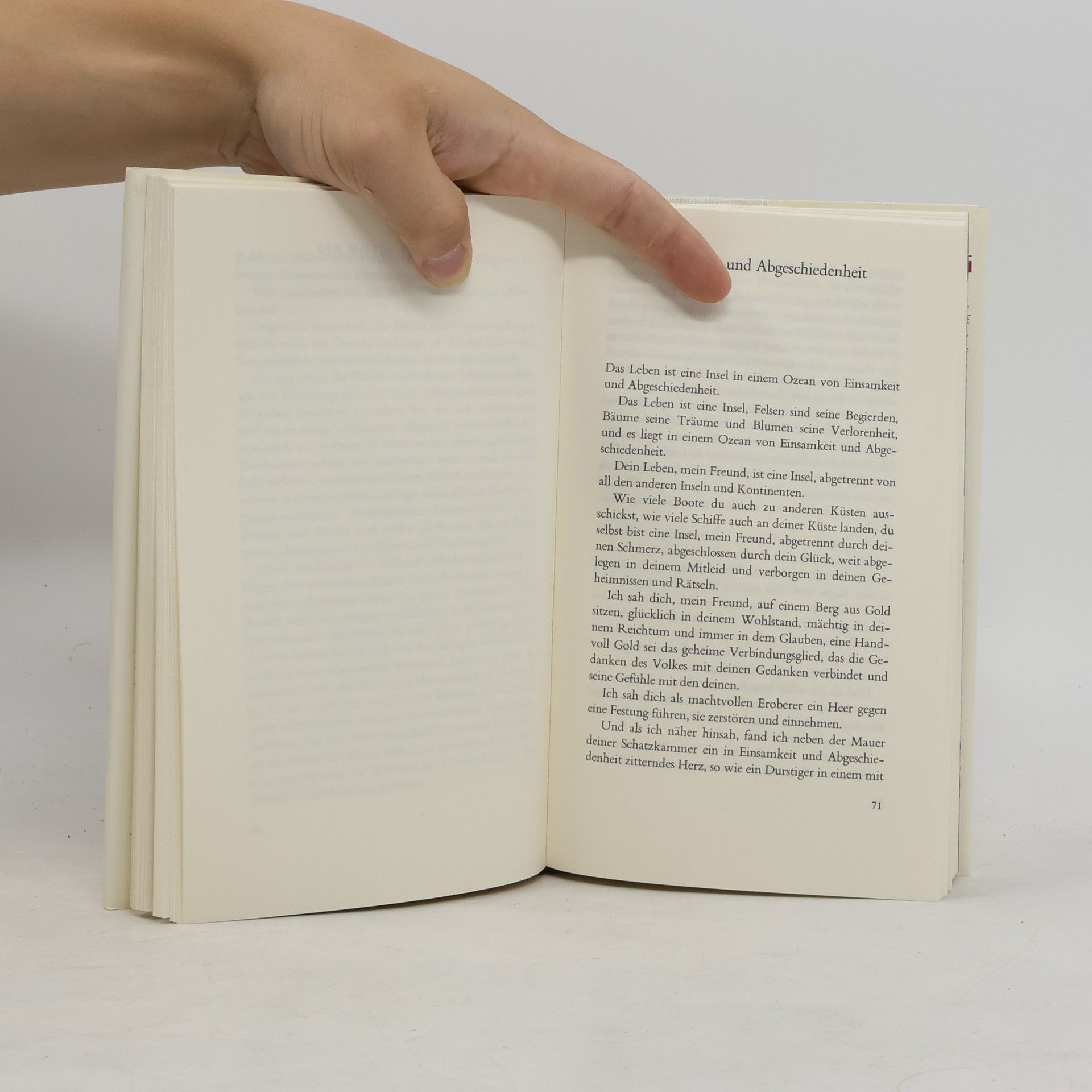 H̱alīl Ǧibrān Das Khalil Gibran Lesebuch