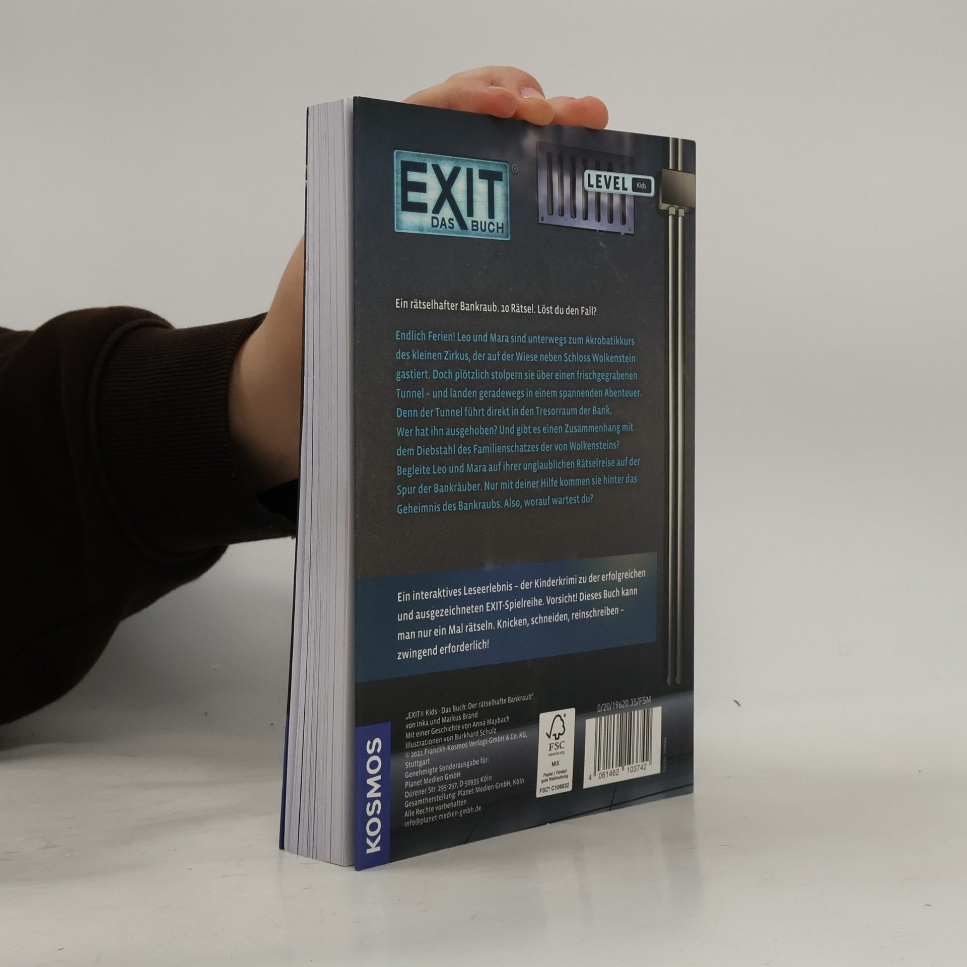 Inka Brand Exit. Das Buch: Der rätselhafte Bankraub