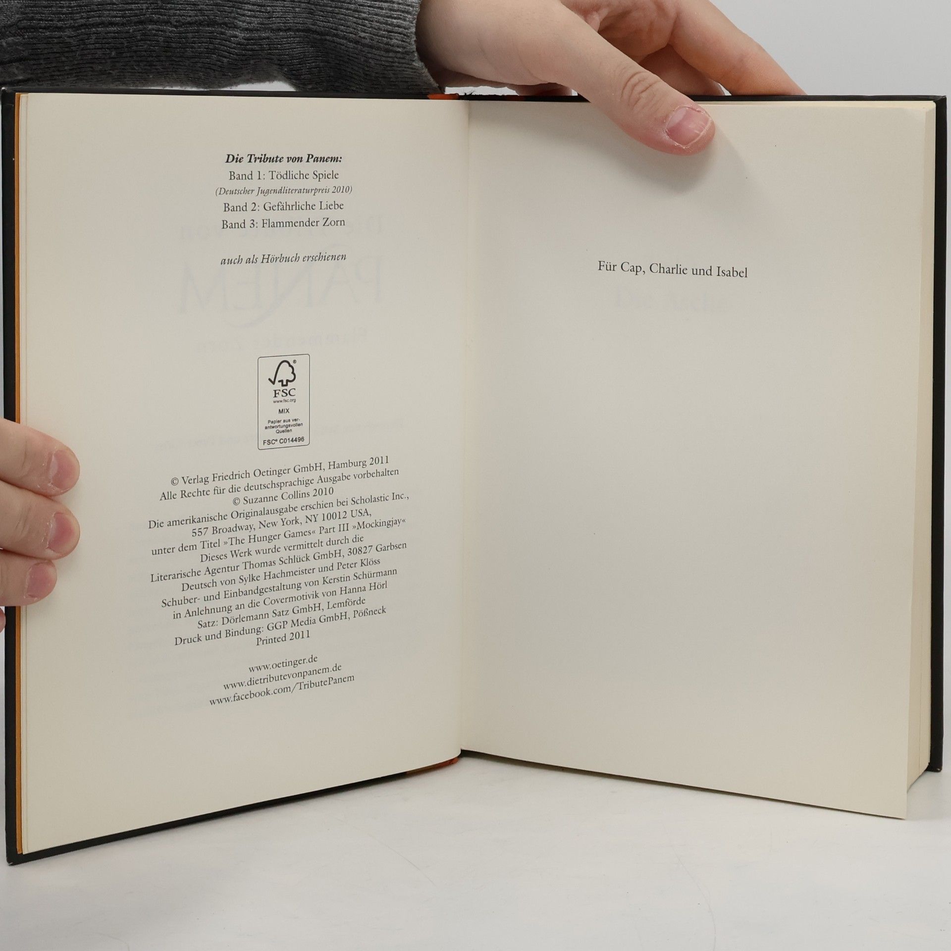 Suzanne Collins Die tribute von Panem: Flammender Zorn