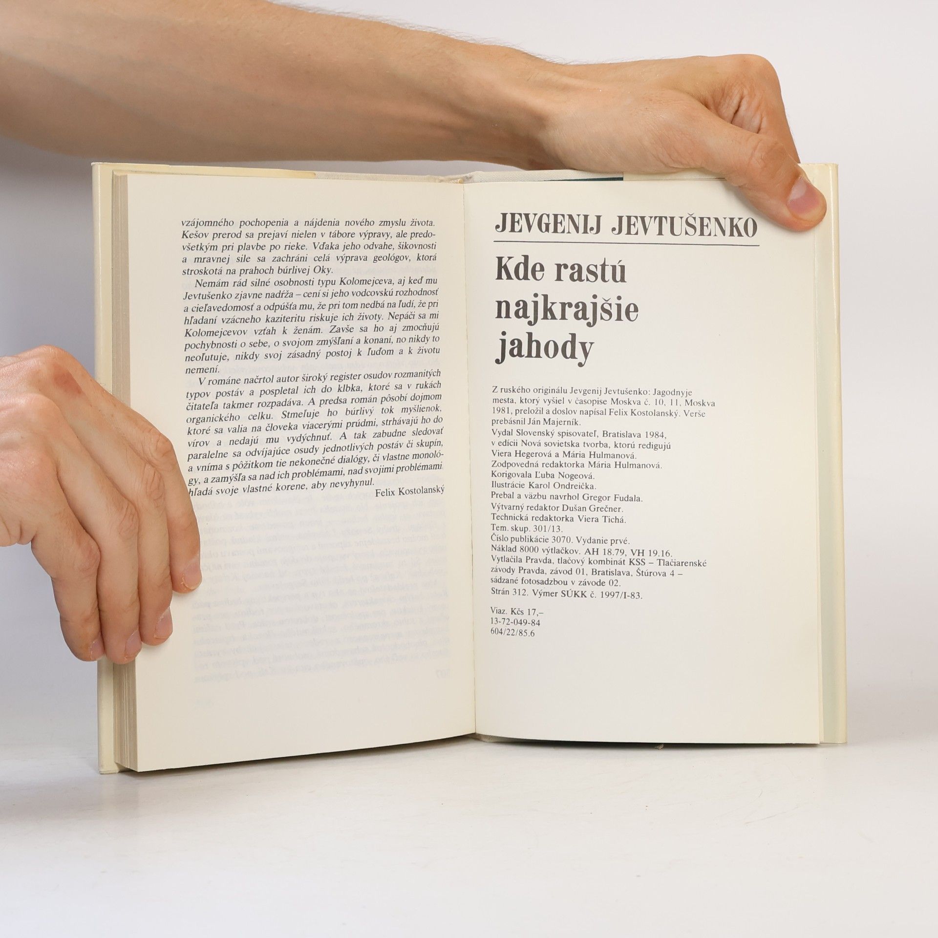 Jevgenij Aleksandrovič Jevtušenko Kde rastú najkrajšie jahody