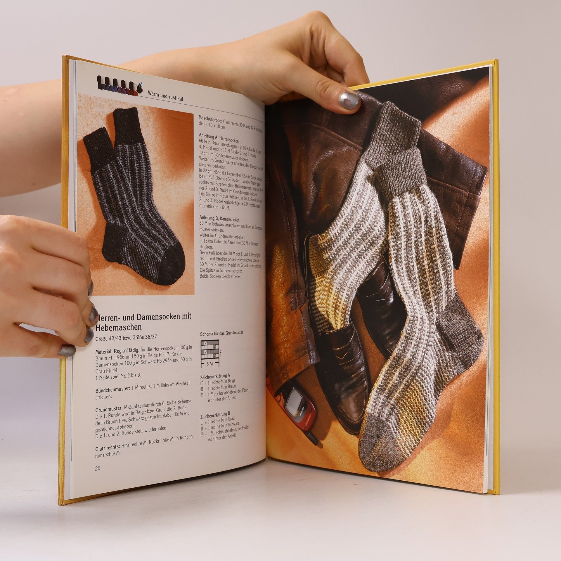 Mara Linke Socken stricken - schnell und einfach