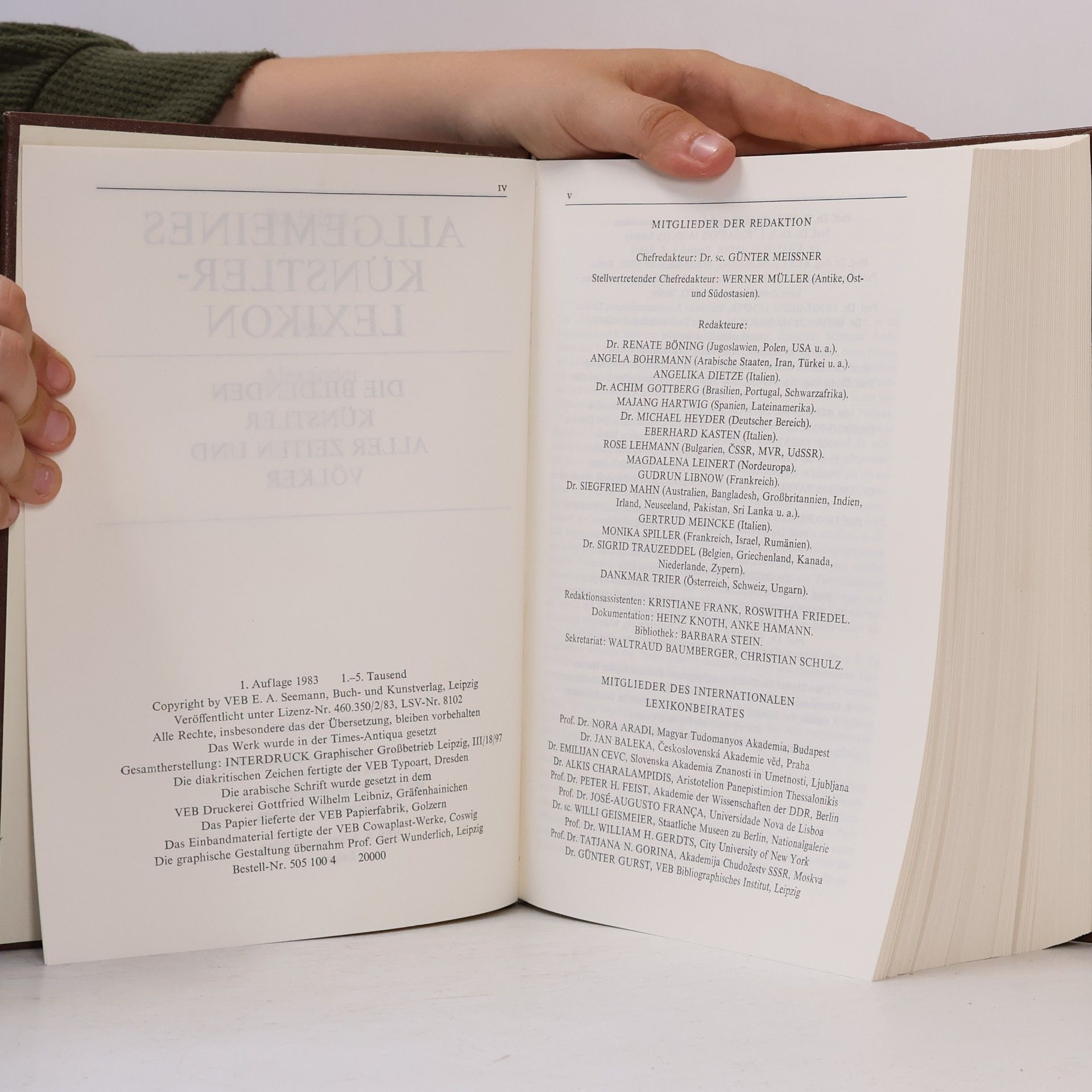 Autorenkollektiv Allgemeines Künstlerlexikon 1