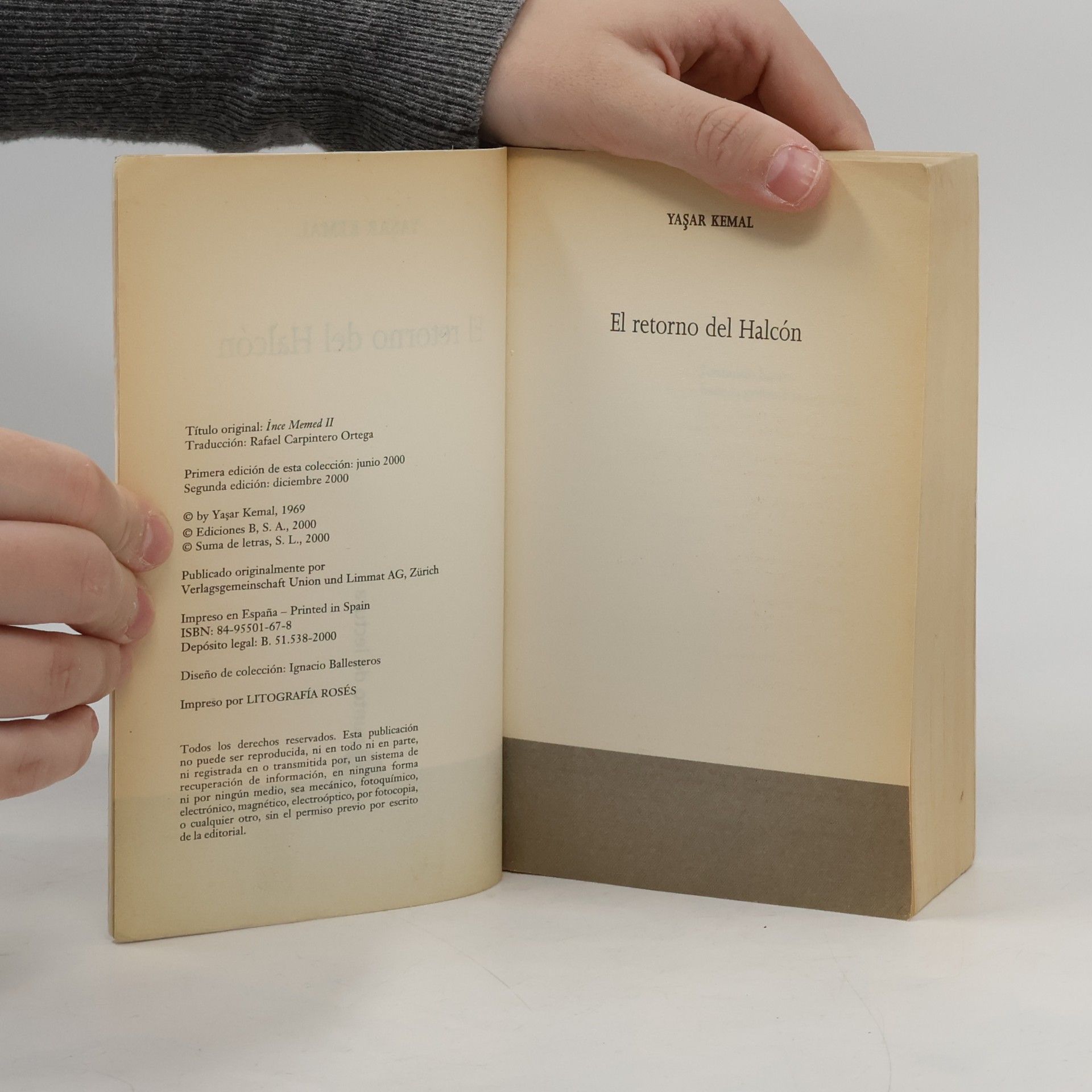 Yaşar Kemal El retorno del Halcón (Punto de Lectura)