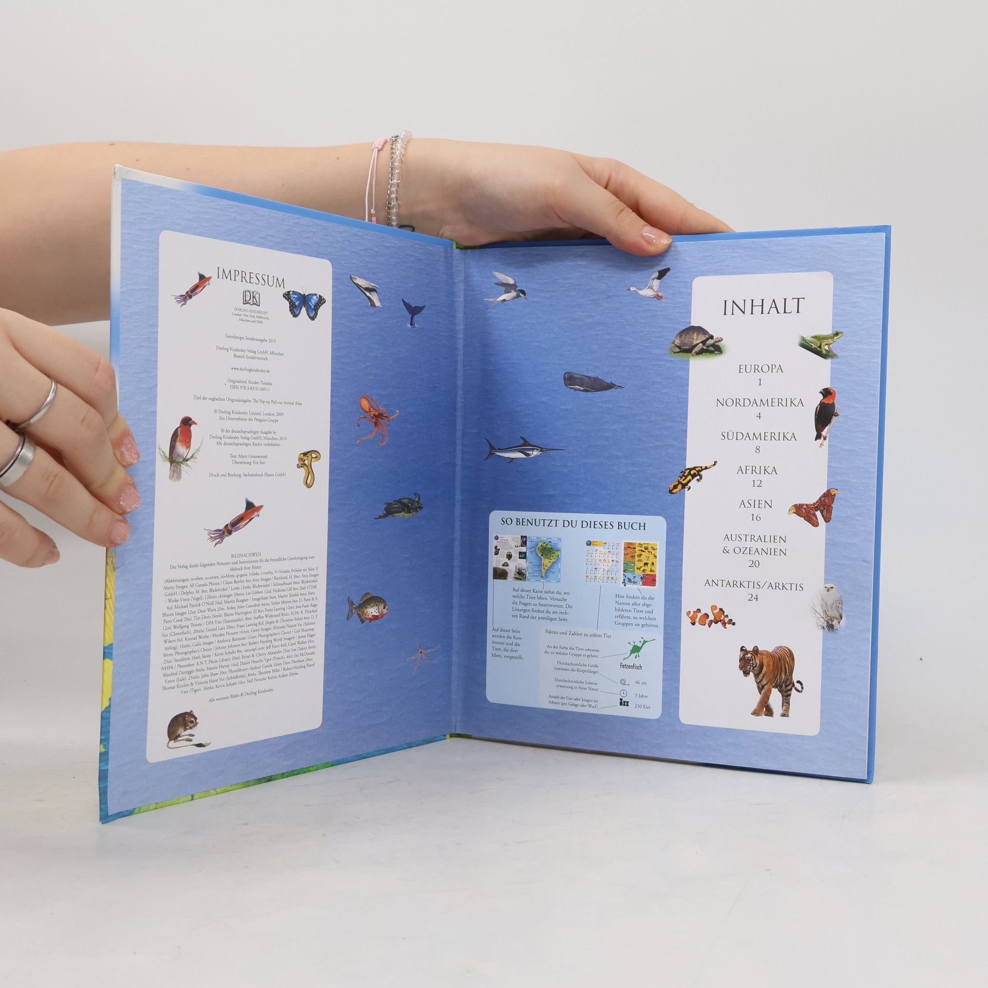 Marie Greenwooed Kinder Tieratlas