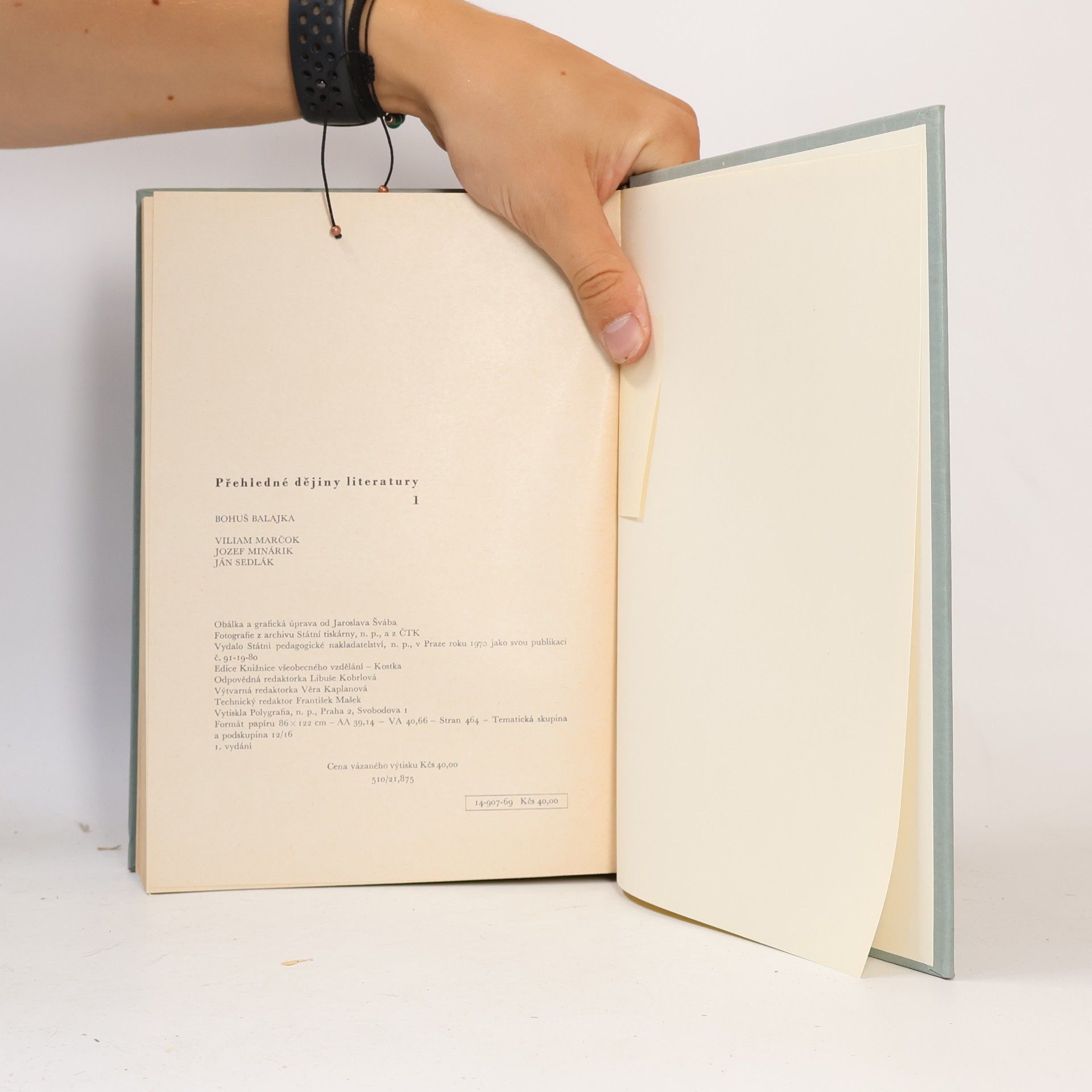 Bohuš Balajka Přehledné dějiny literatury I.