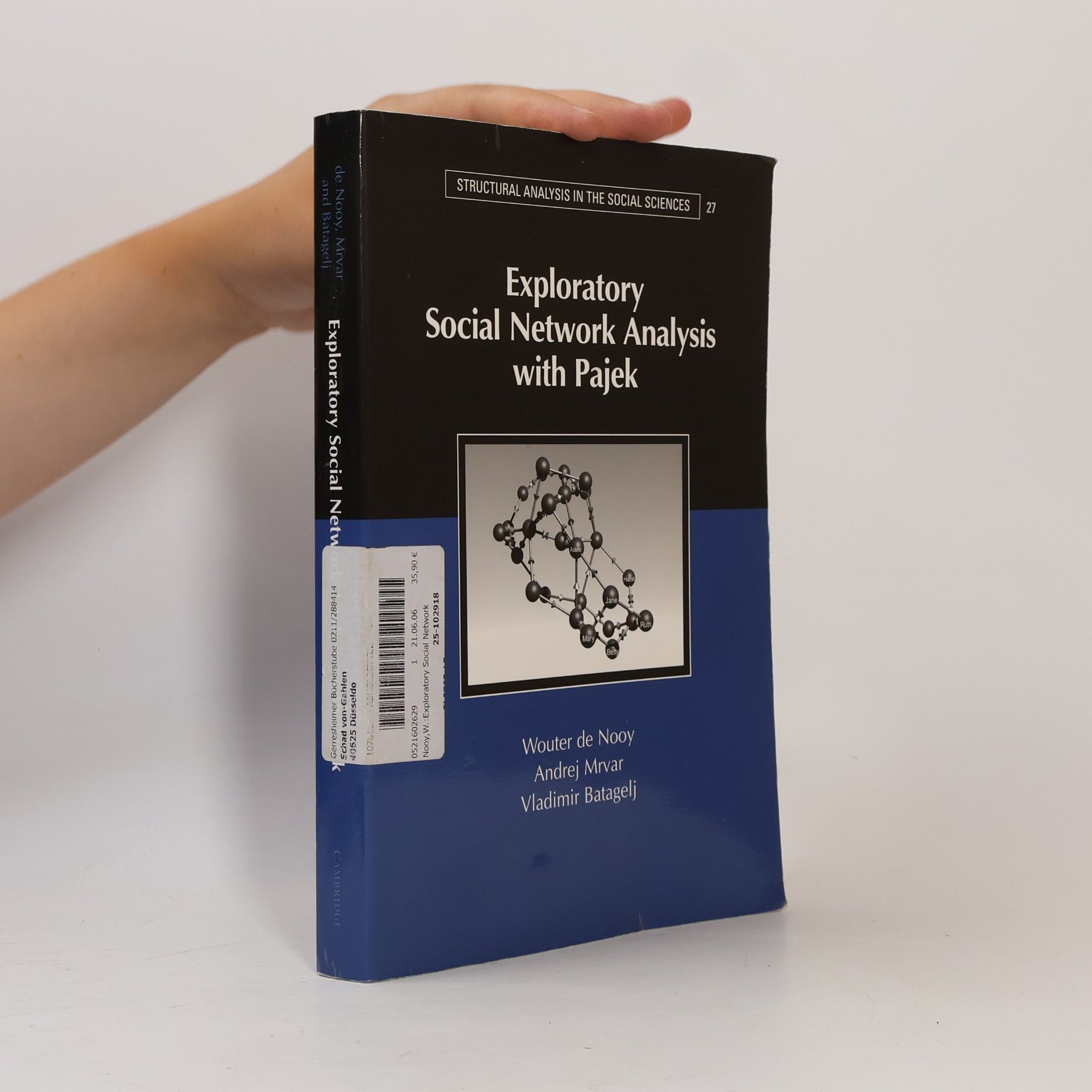 Andrej Mrvar Exploratory Social Network Analysis with Pajek