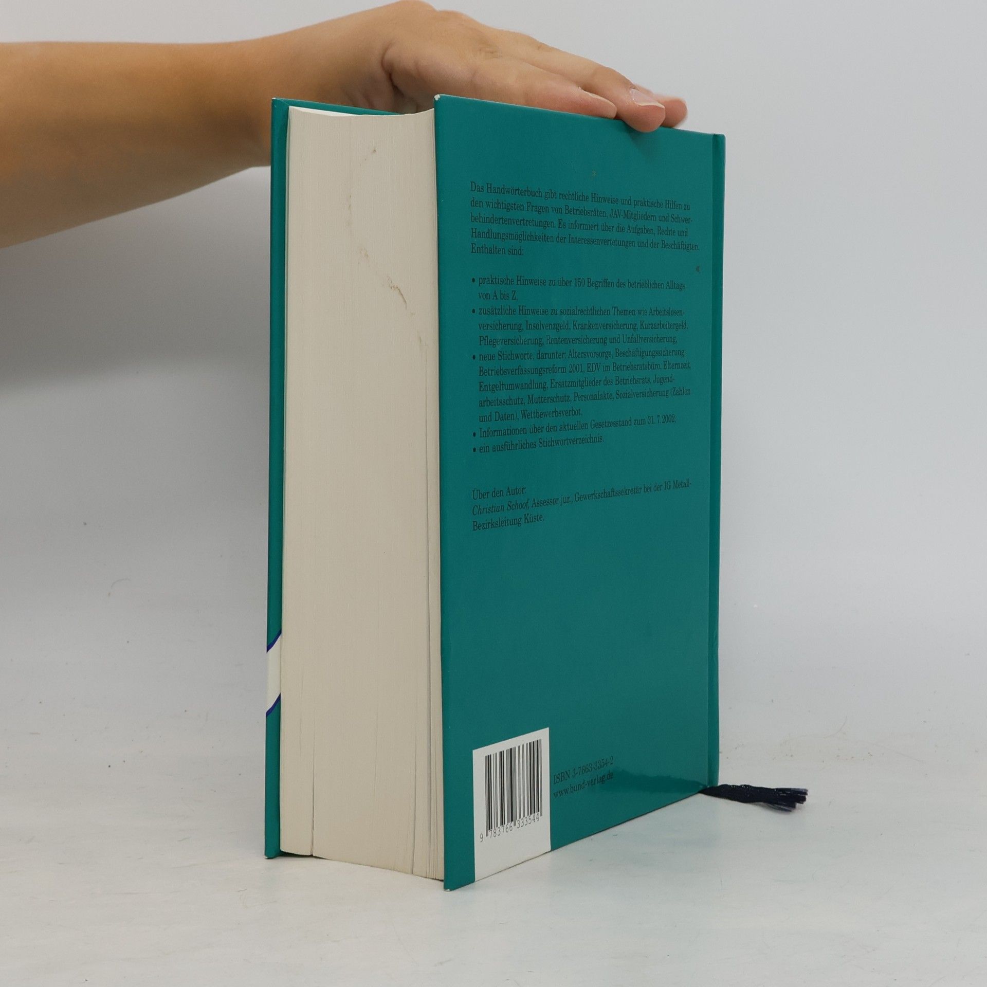 Christian Schoof Betriebsratspraxis von A bis Z