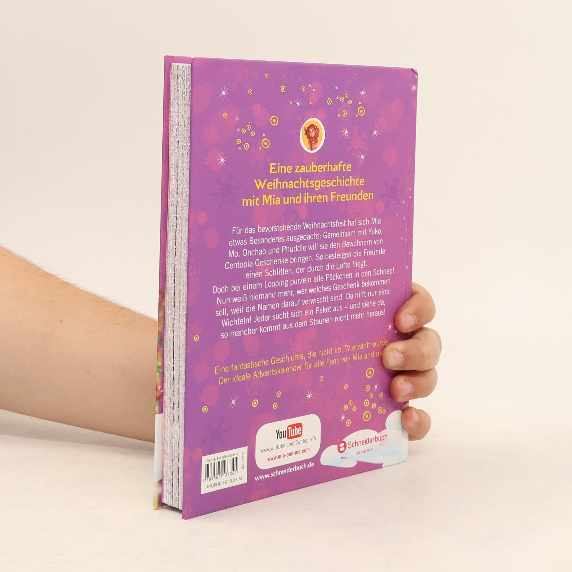 Isabella Mohn Mia and Me: Weihnachten bei den Einhörnern (Adventskalenderbuch)