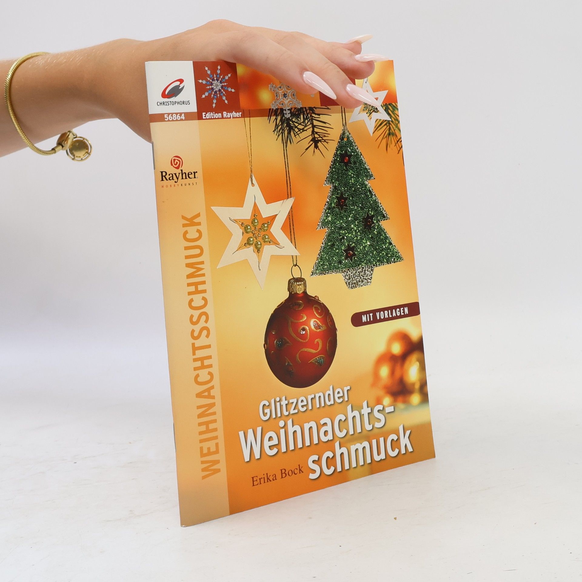 Erika Bock Glitzernder Weihnachtsschmuck