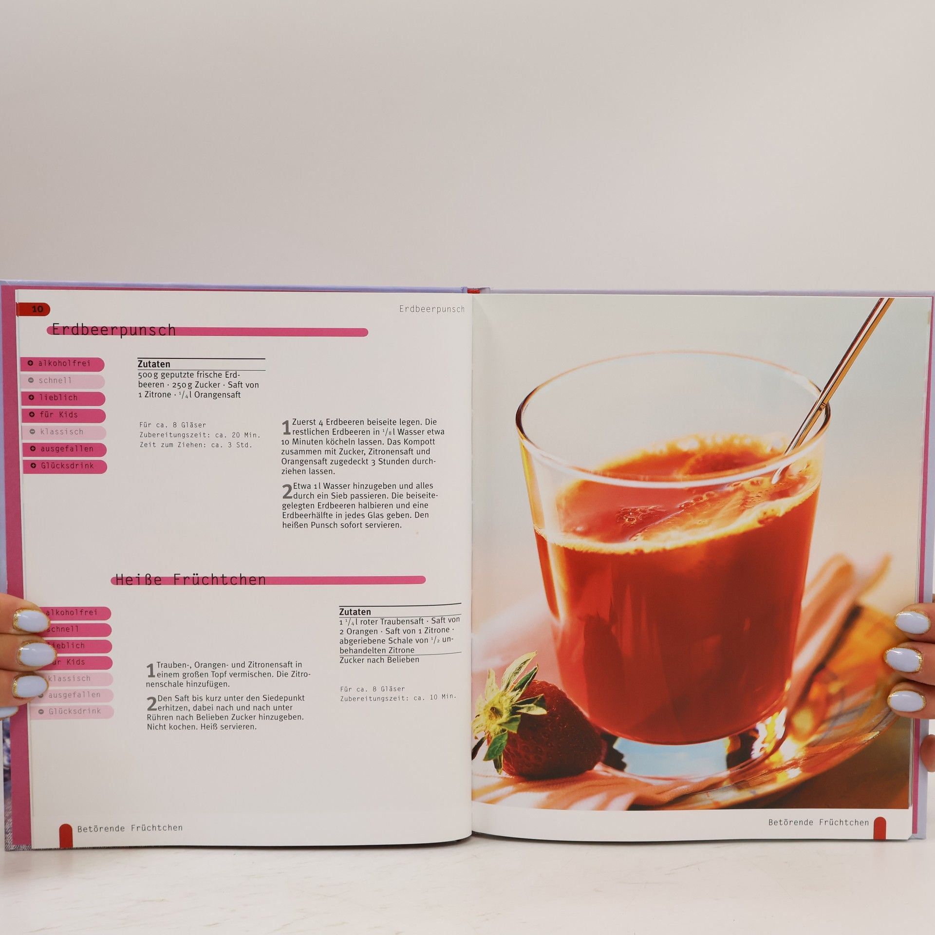 Sabine Lemb Glühwein, Punsch & heiße Bowle