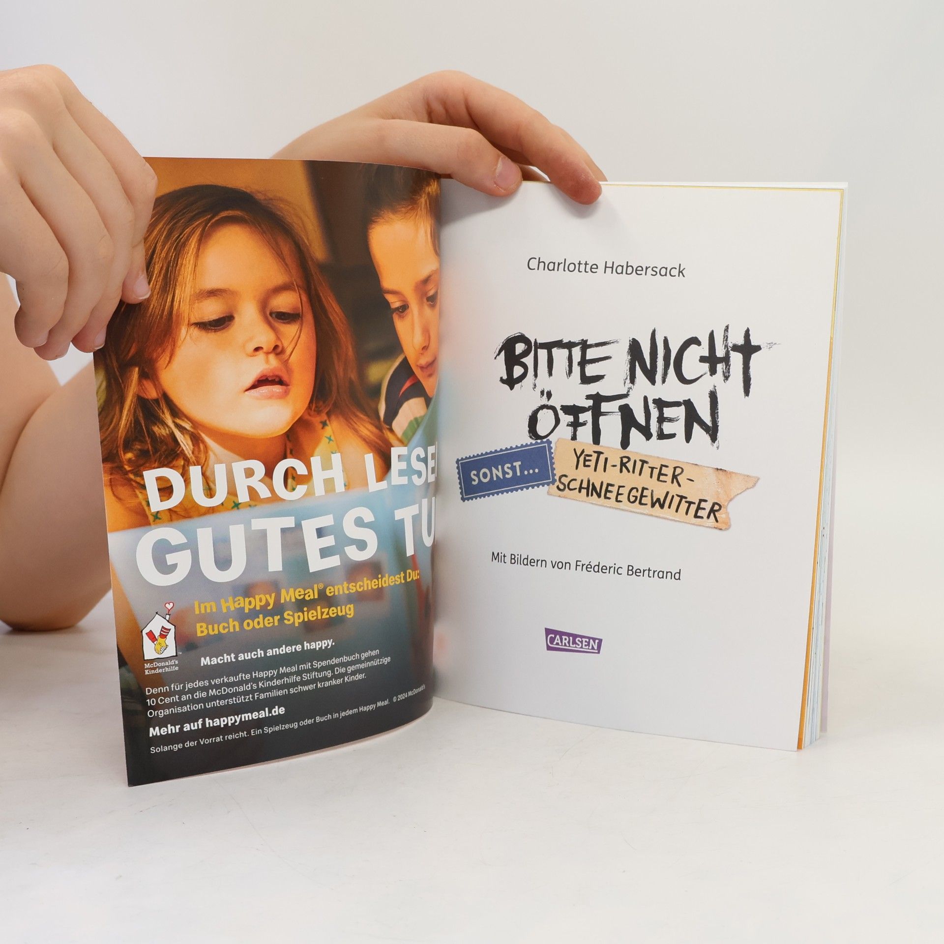 Autores varios Bitte nicht öffnen. Yeti-Ritter-Schneegewitter