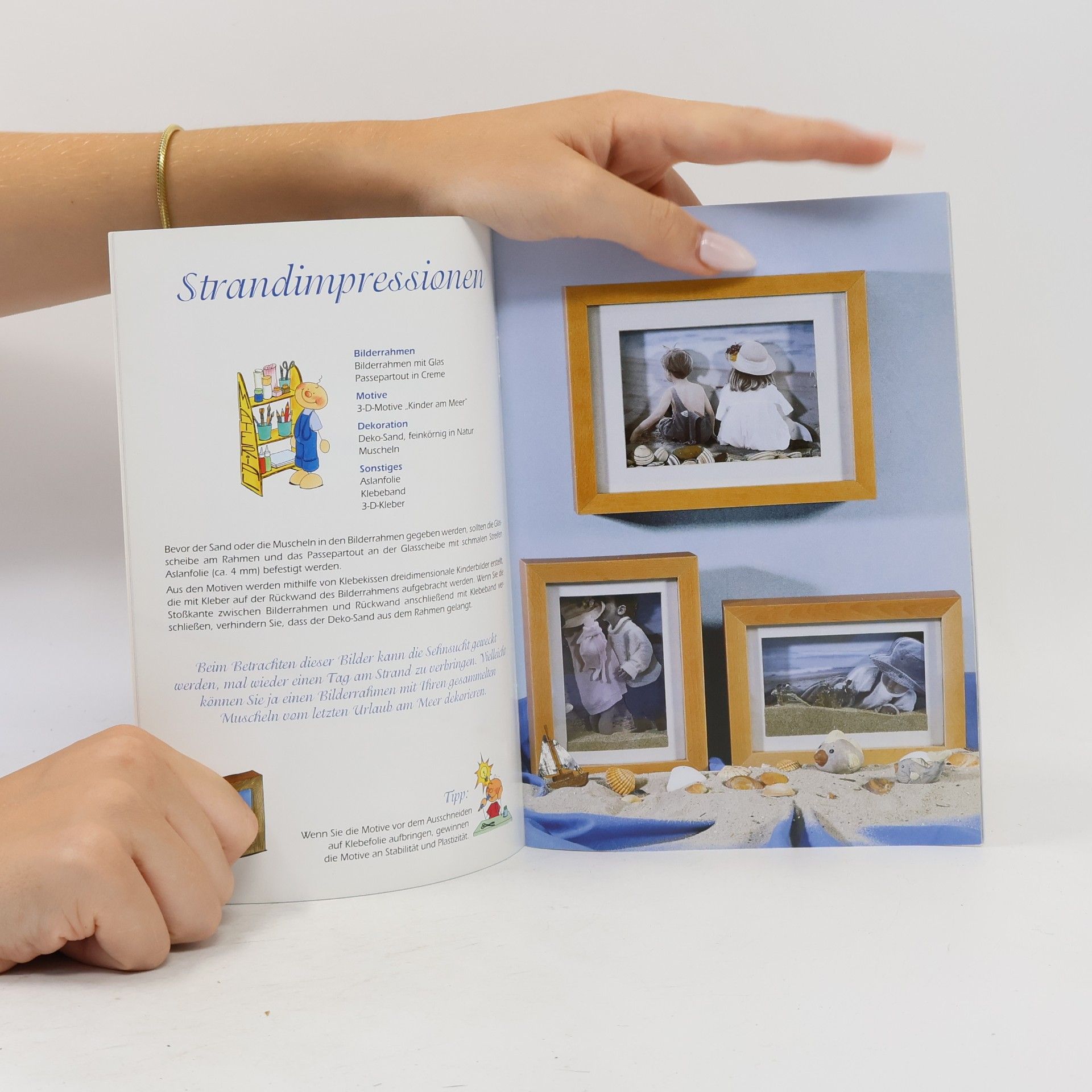 Harriet van Schnipsel Fotos in 3-D-Technik gestaltet