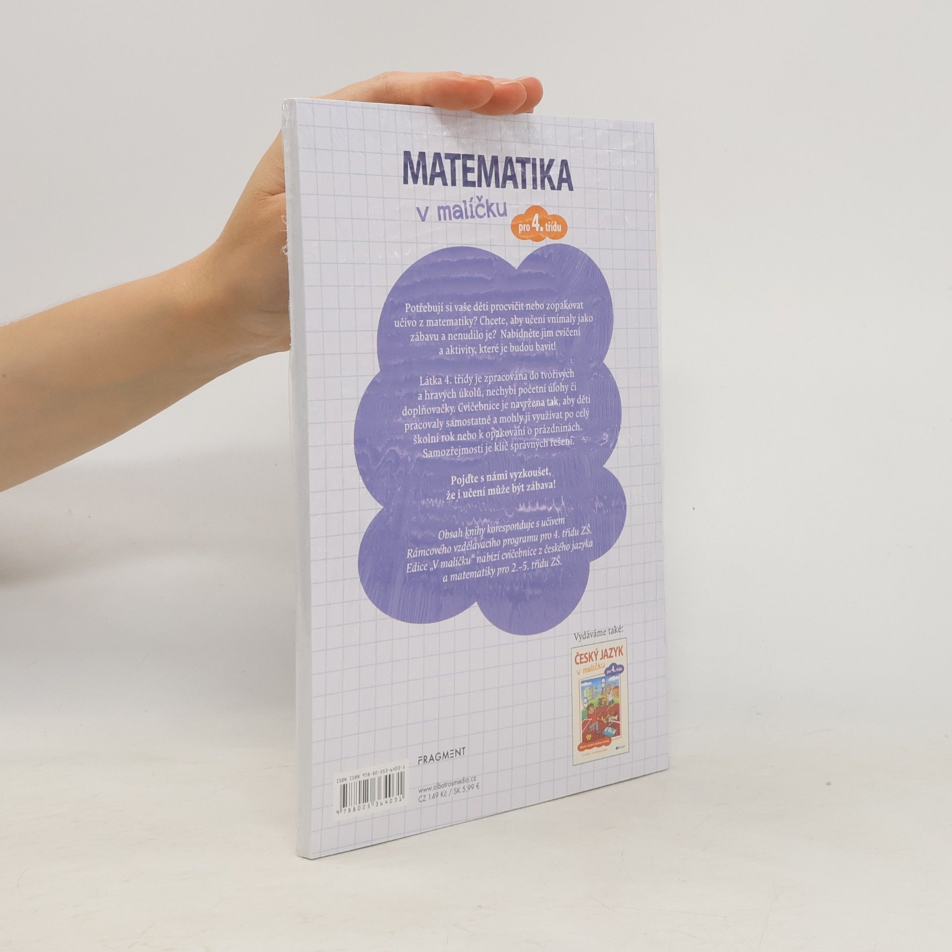 Simona Špačková Matematika v malíčku pro 4. třídu