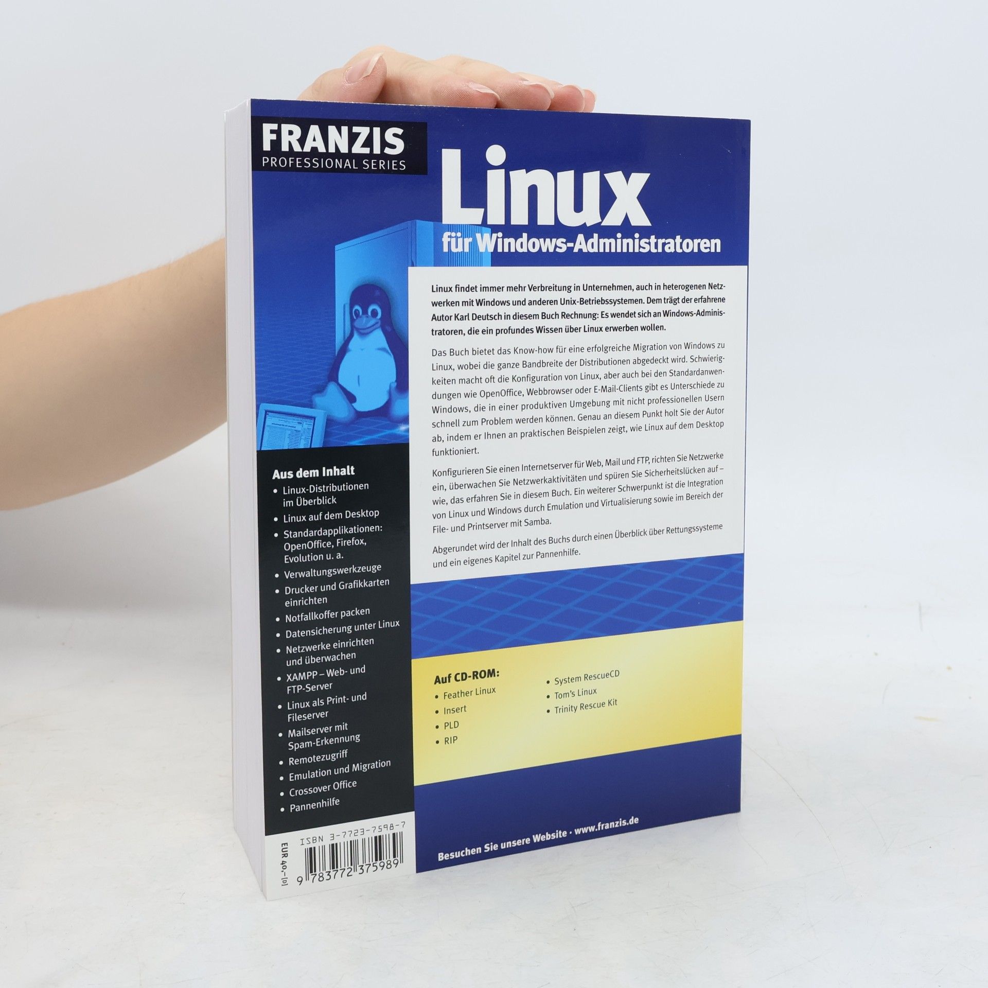 Karl W. Deutsch Linux für Windows-Administratoren