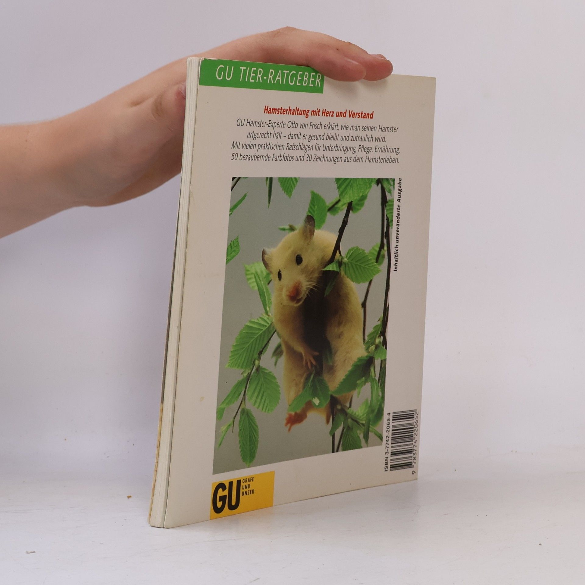 Otto fon Friš Hamster richtig pflegen und verstehen